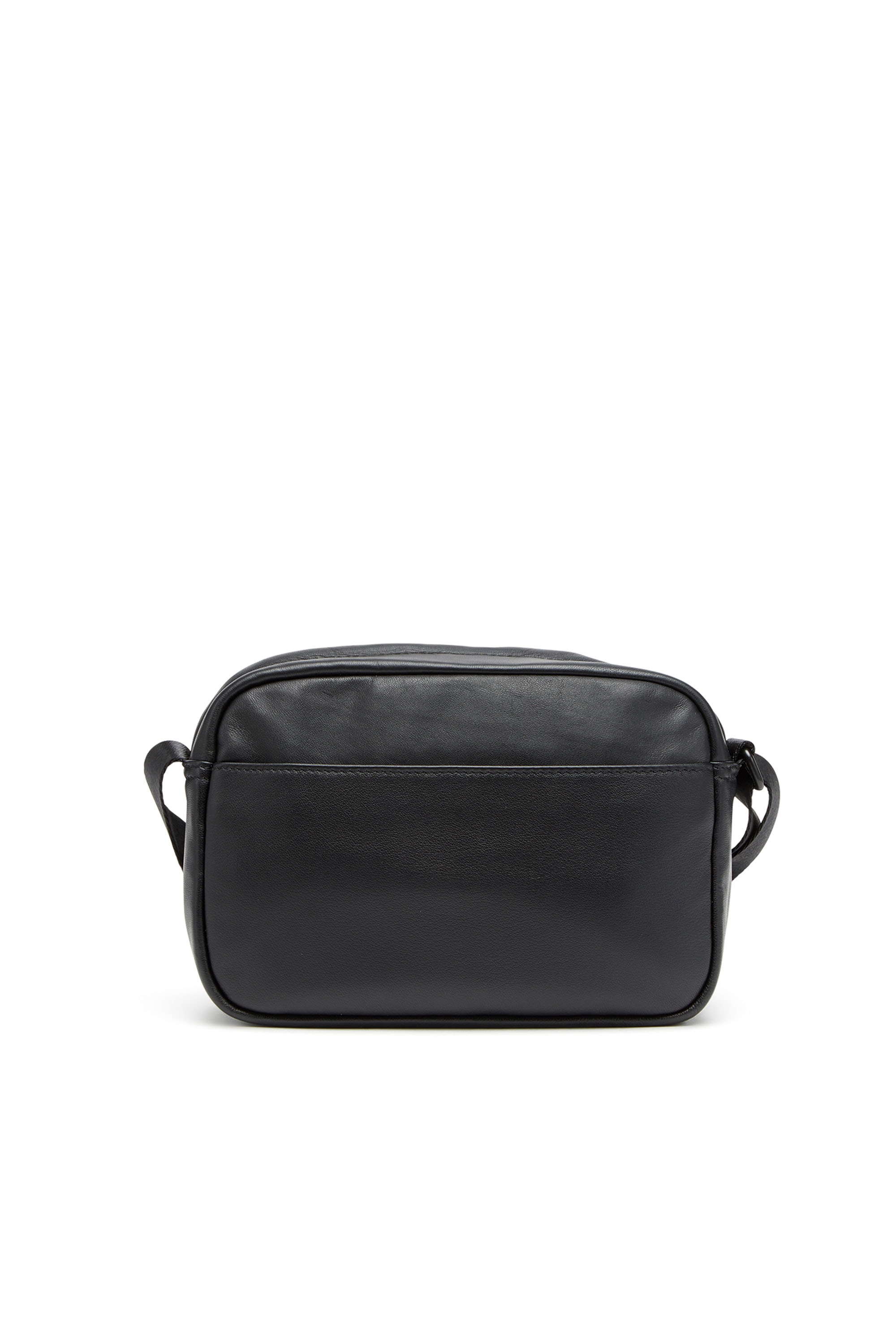 Diesel - RAVE CAMERA BAG X, Man Rave-Camera bag in nappa leather in Black - Image 2