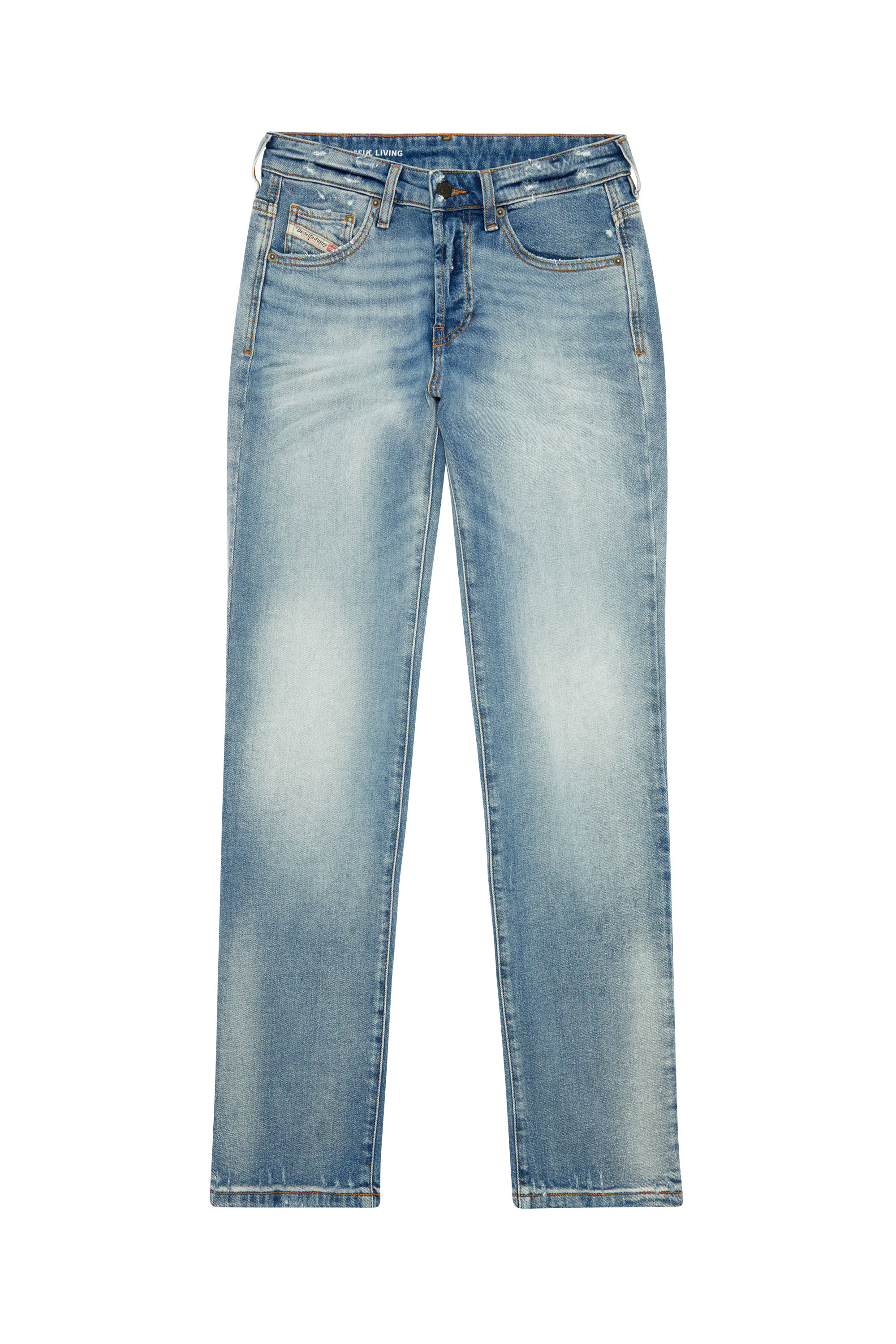 Diesel - Damen Straight Jeans 1989 D-Mine 0PFAR, Hellblau - Image 5