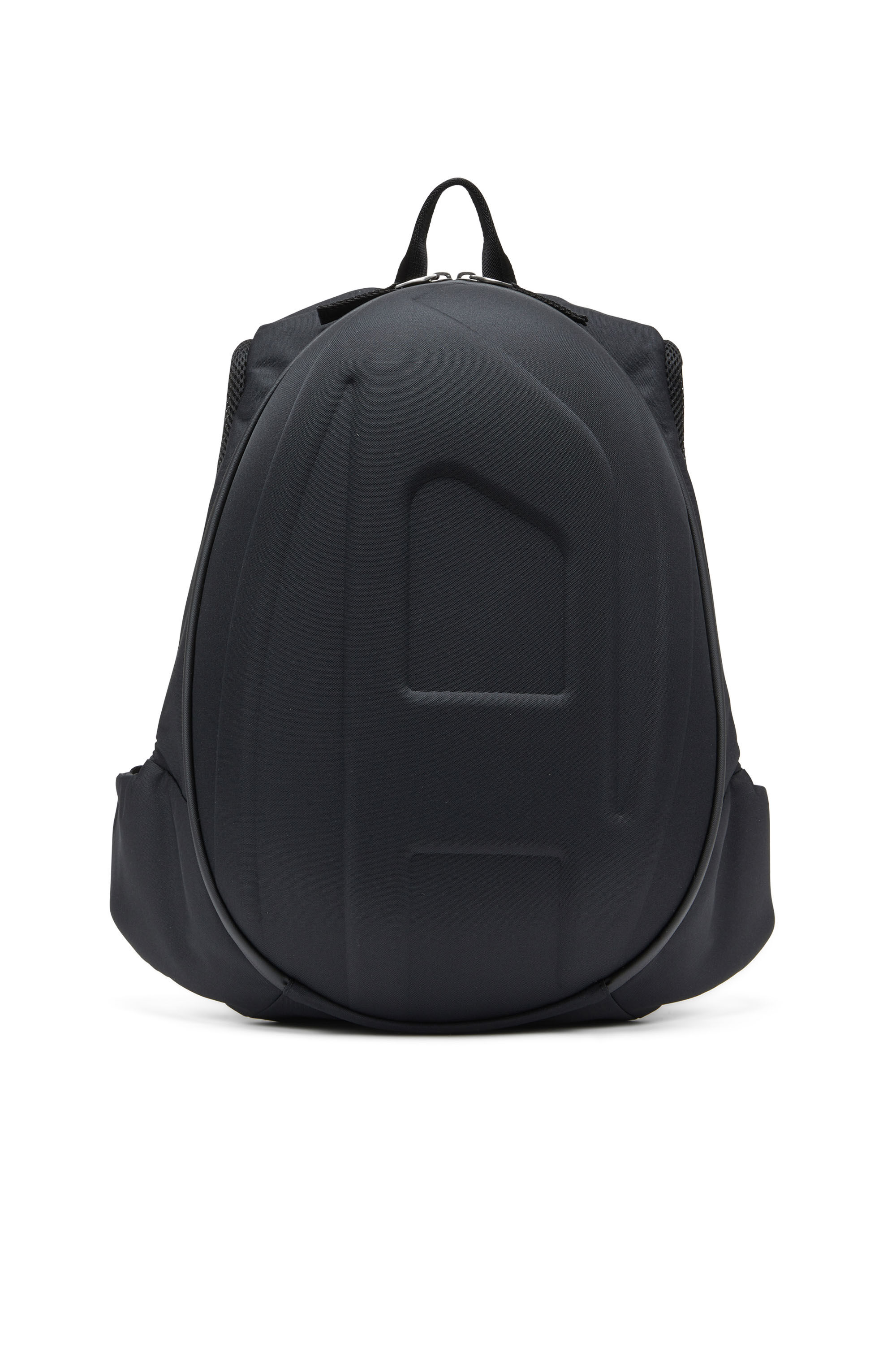 Diesel - 1DR-POD BACKPACK, Man's 1DR-Pod-Hard shell backpack with Oval D logo in Black - 1