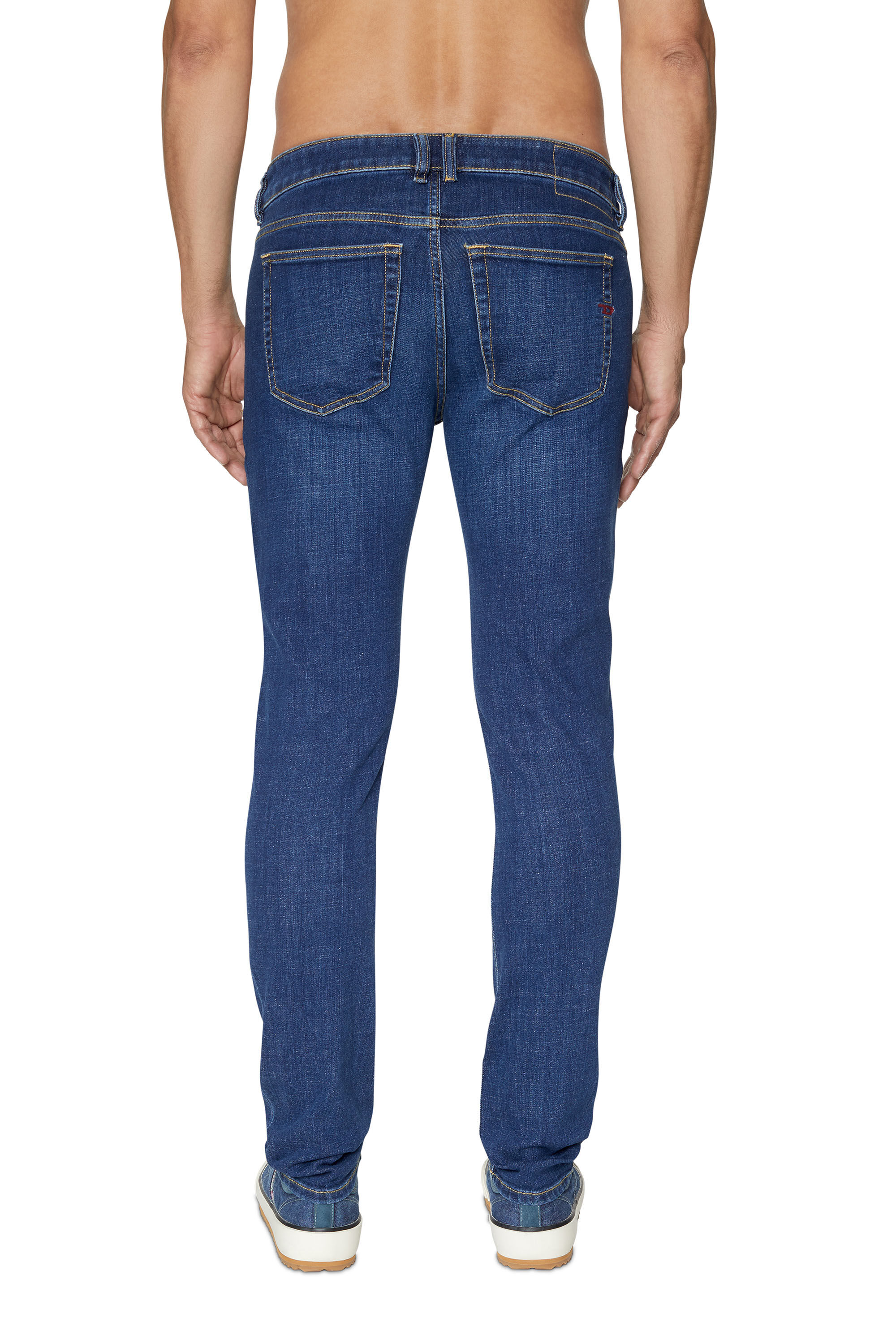 Diesel - Man Skinny Jeans 1979 Sleenker 09B98, Dark Blue - Image 4