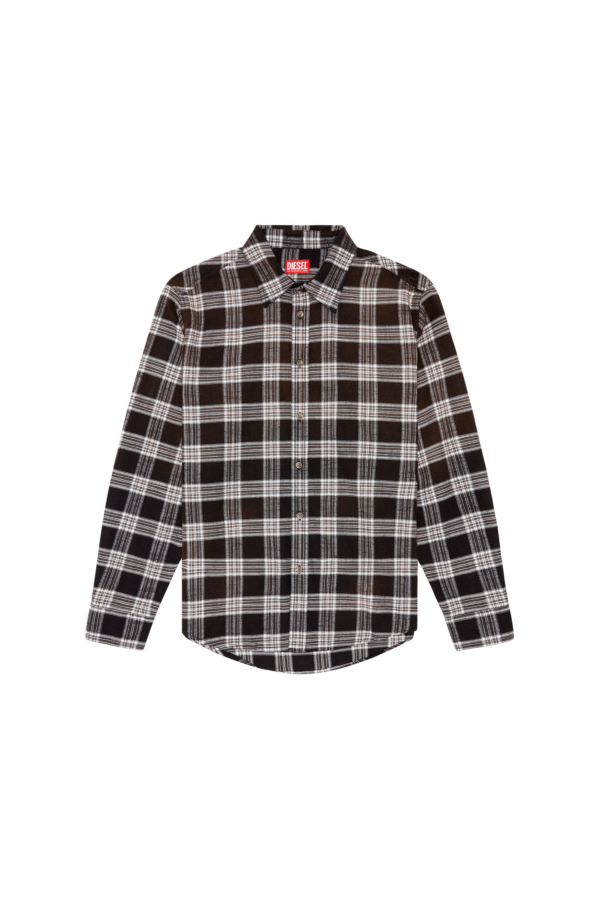 Diesel - S-UMBE-CHECK-NW, Herren Karoshirt aus Dégradé-Flanell in Bunt - Image 2