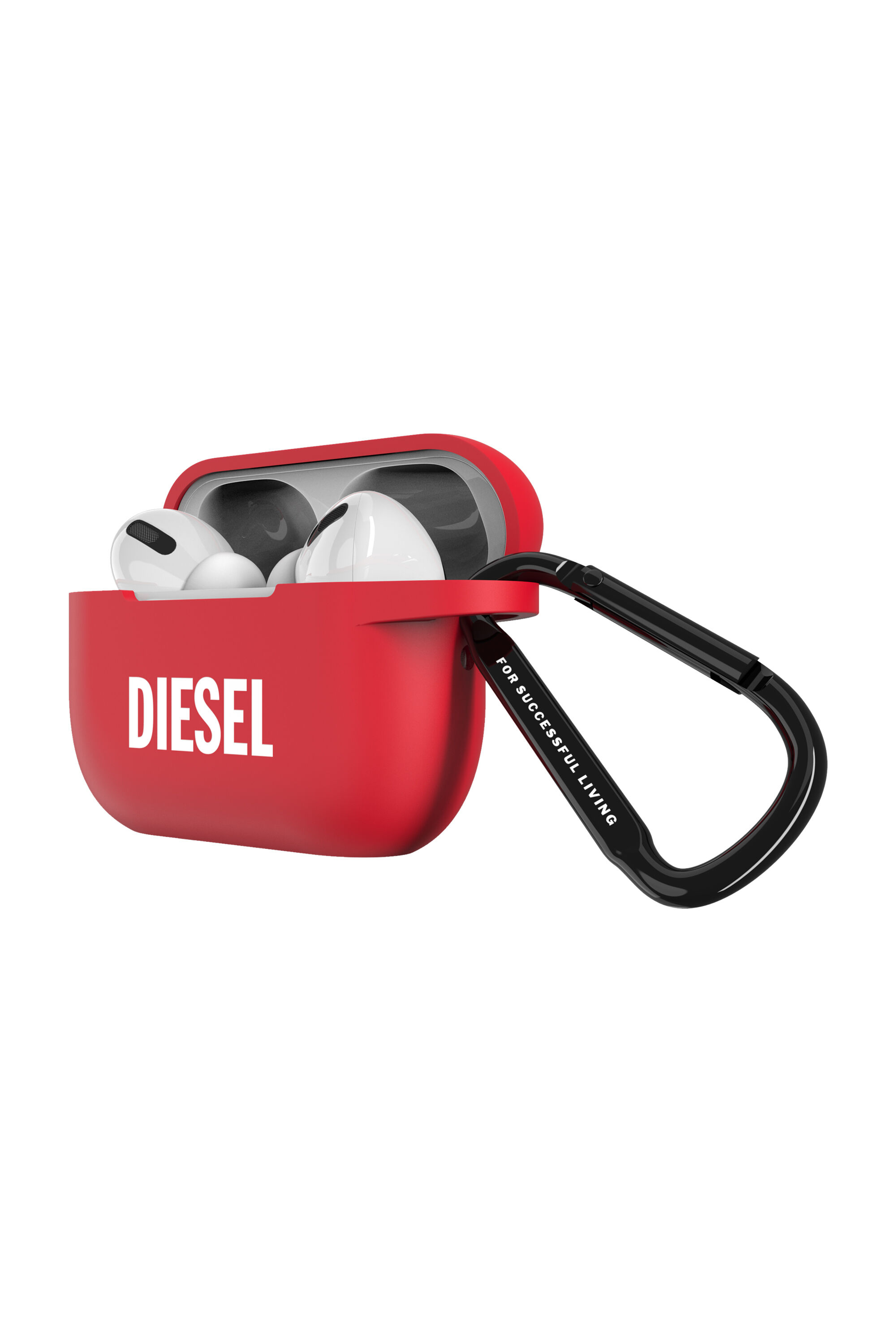 Diesel - 52956 AIRPOD CASE, Unisex's Airpod case for airpods Pro/Pro 2 in Red - 3