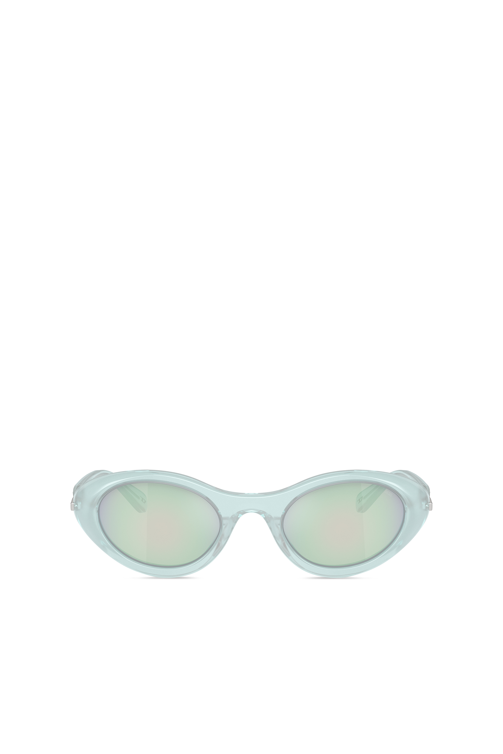 Diesel - 0DL2004, Unisex Wrap-around shape sunglasses in Blue - Image 1