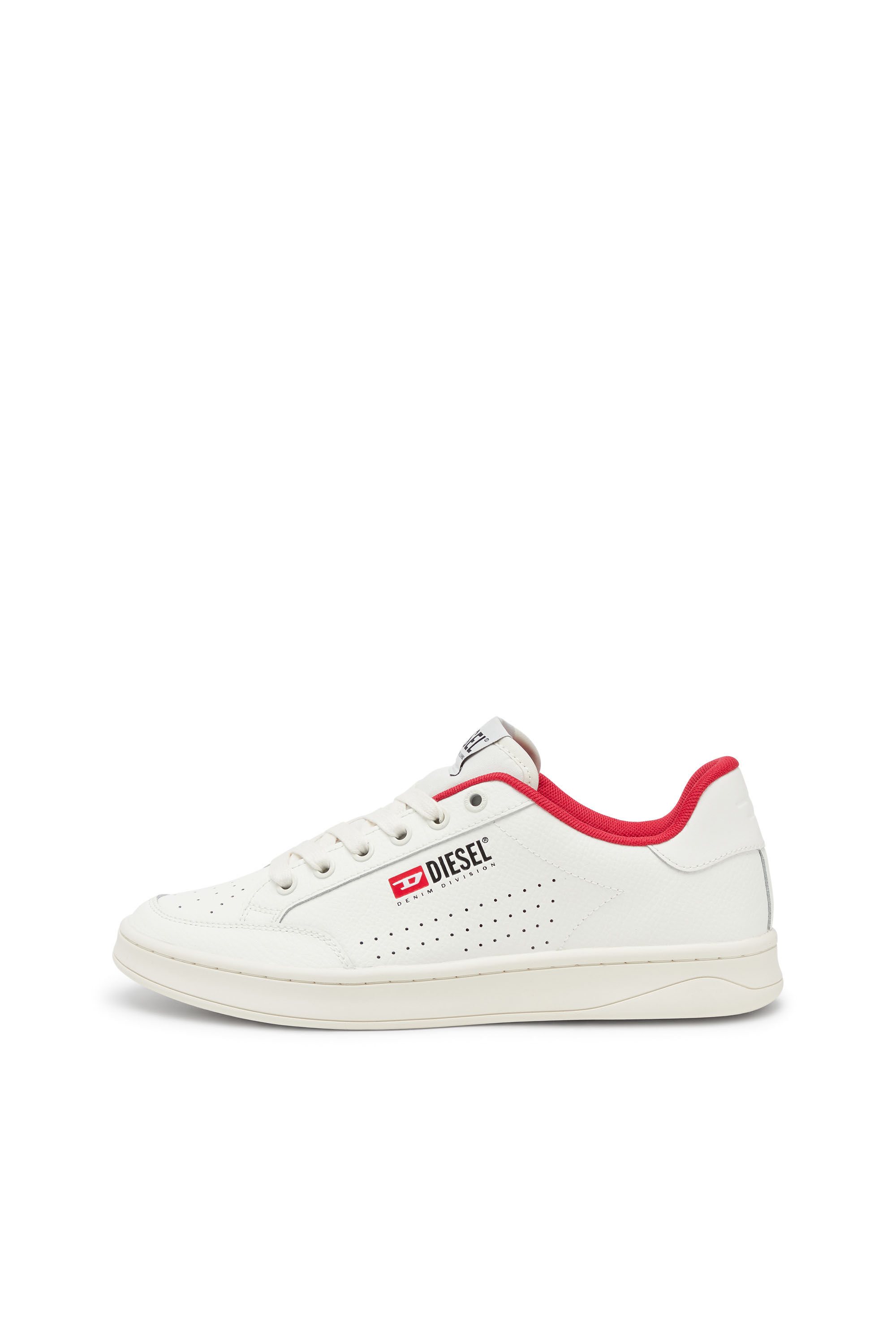 Diesel - S-ATHENE VTG, Man S-Athene-Retro sneakers in perforated leather in Multicolor - Image 7