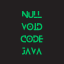 @NullVoidCodeJava