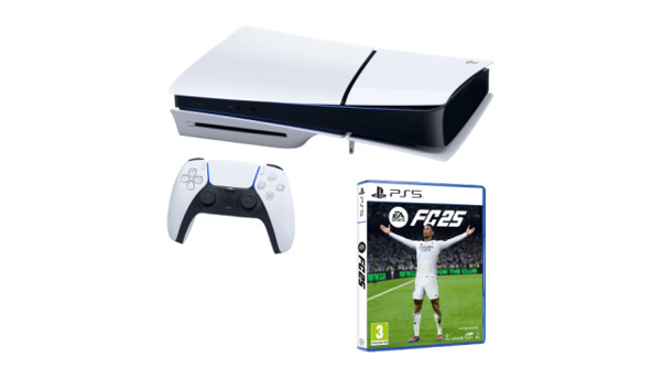 PlayStation PS5 Stand Modelo Slim con EA Sports FC 25