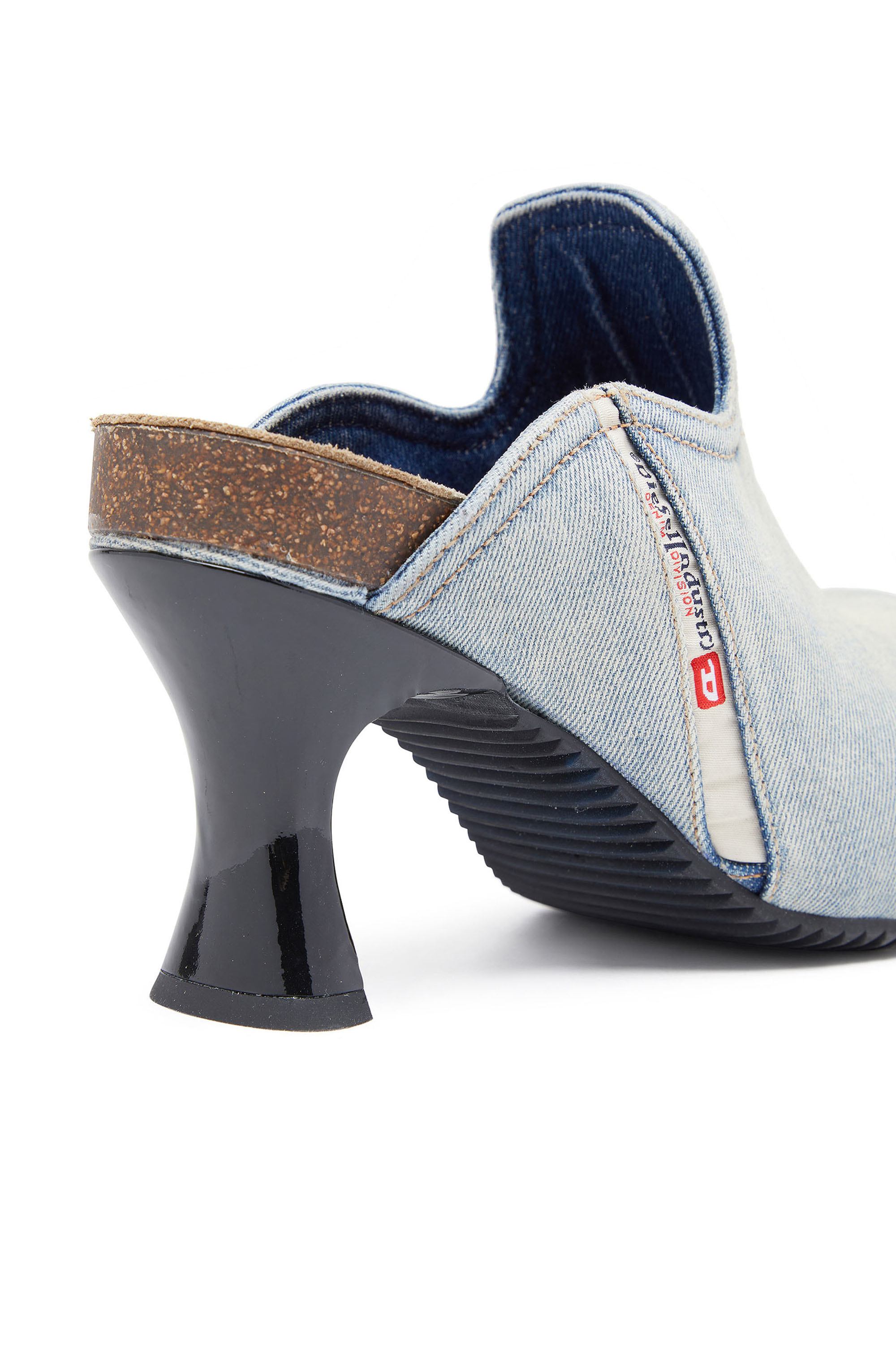 Diesel - D-WOODSTOCK ML W, Woman's D-Woodstock-Denim mules in Blue - 4