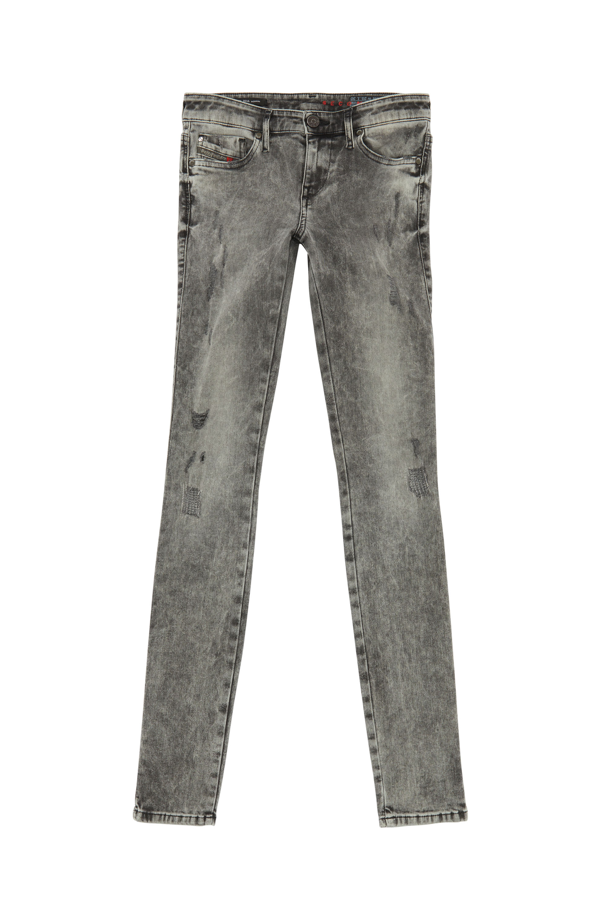 Diesel - Femme SKINZEE-LOW, Gris foncé - Image 1