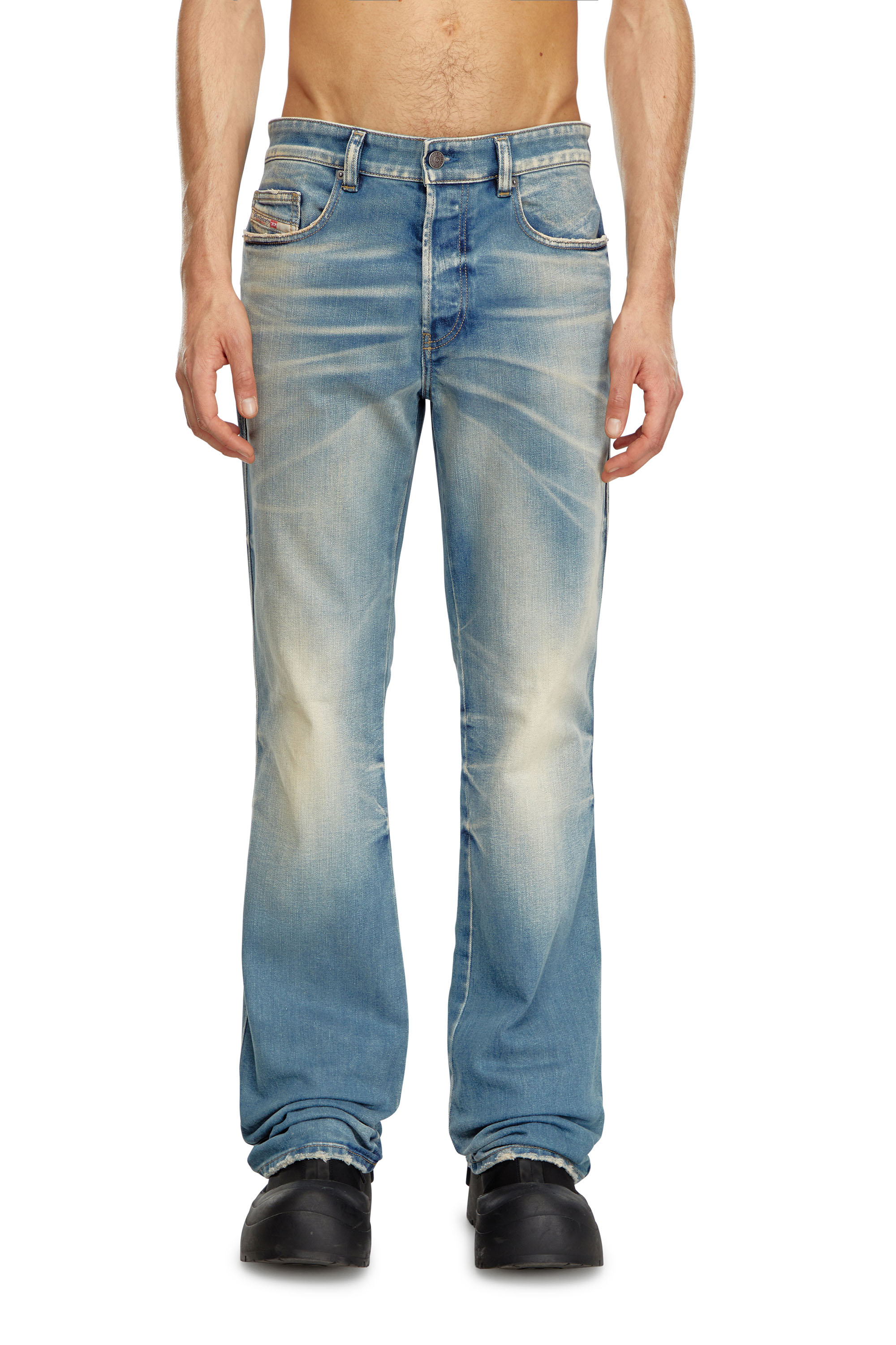 Diesel - Homme Bootcut Jeans 1998 D-Buck 09J62, Bleu moyen - Image 1