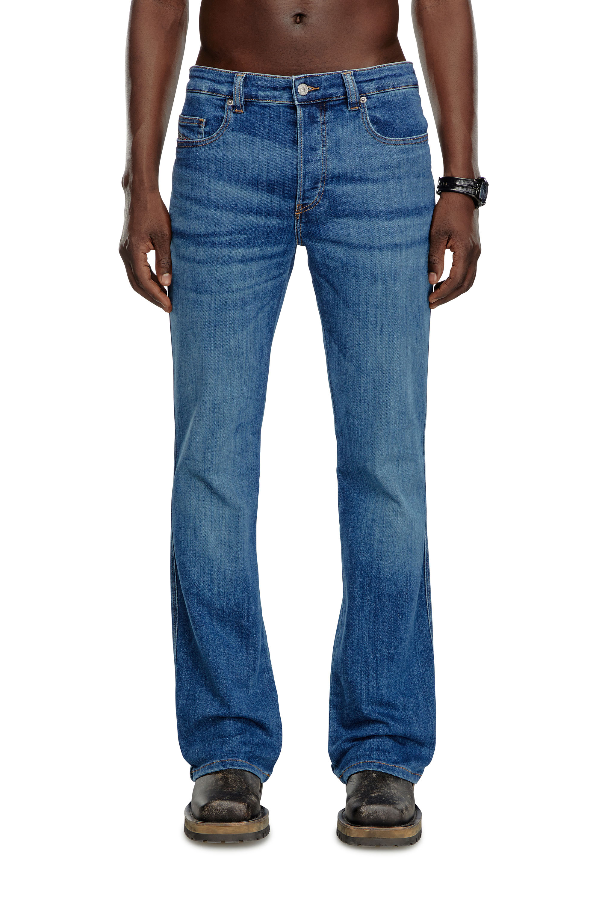 Diesel - Homme Bootcut Jeans 1998 D-Buck 0GRDP, Bleu moyen - Image 1