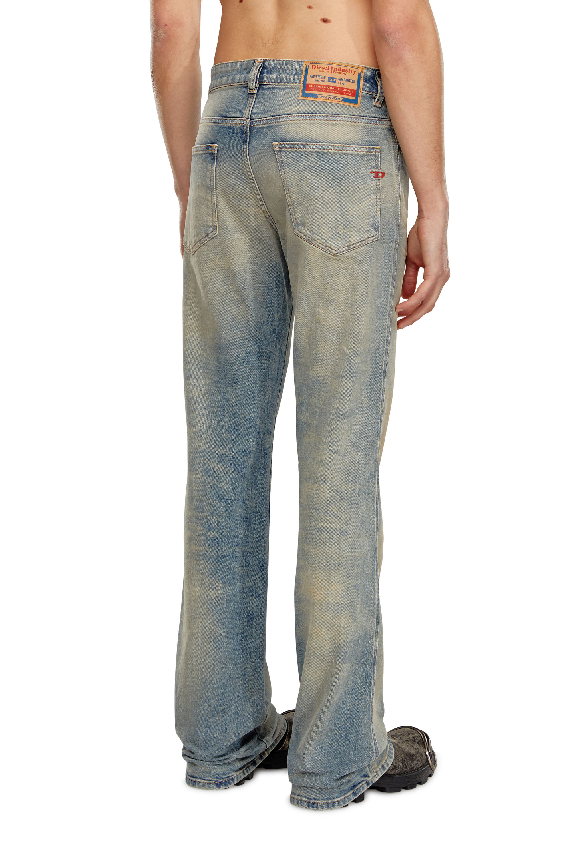 Diesel - Homme Bootcut Jeans 1998 D-Buck 09H78, Bleu moyen - Image 3