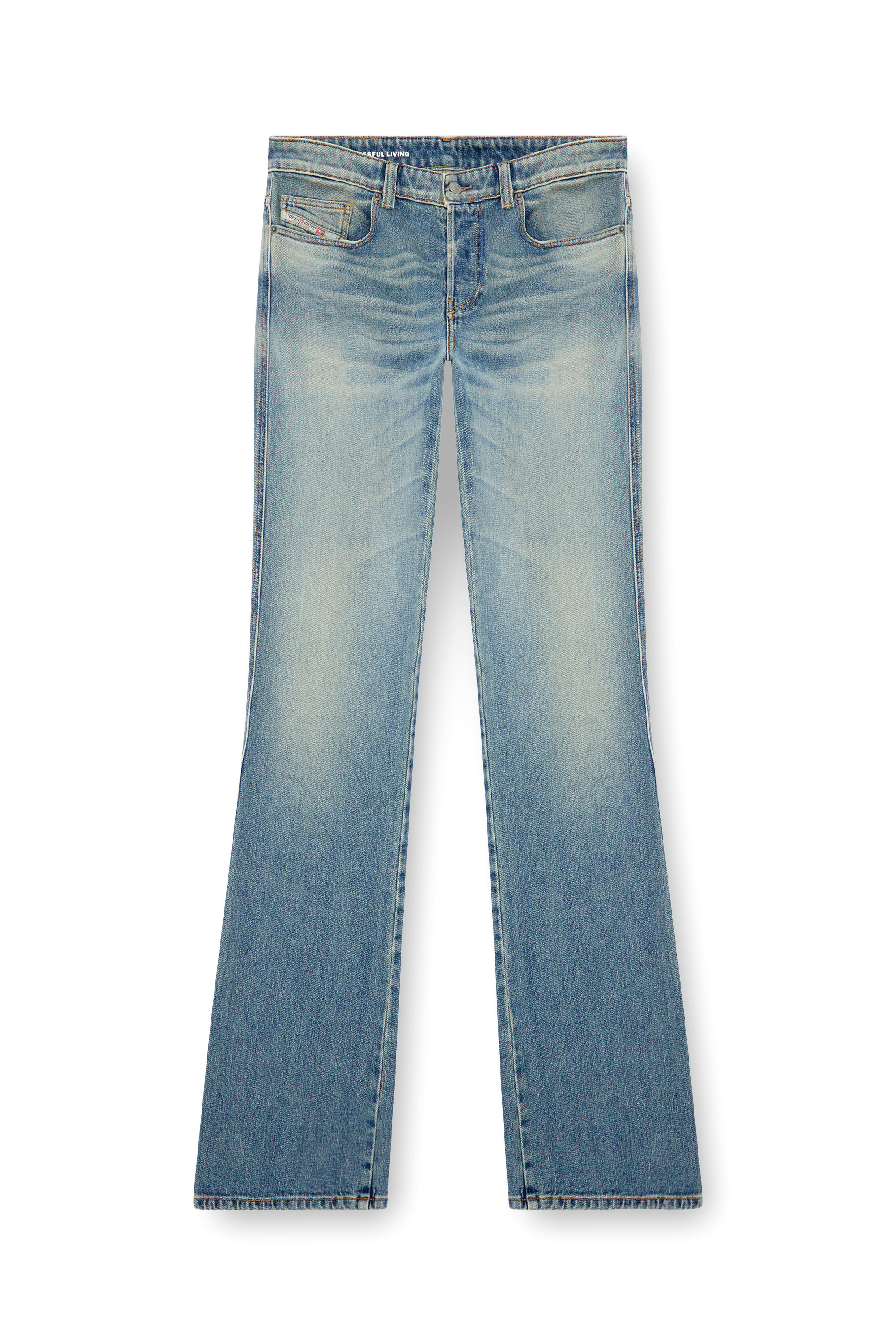 Diesel - Homme Bootcut Jeans 1998 D-Buck 09J55, Bleu Clair - Image 5