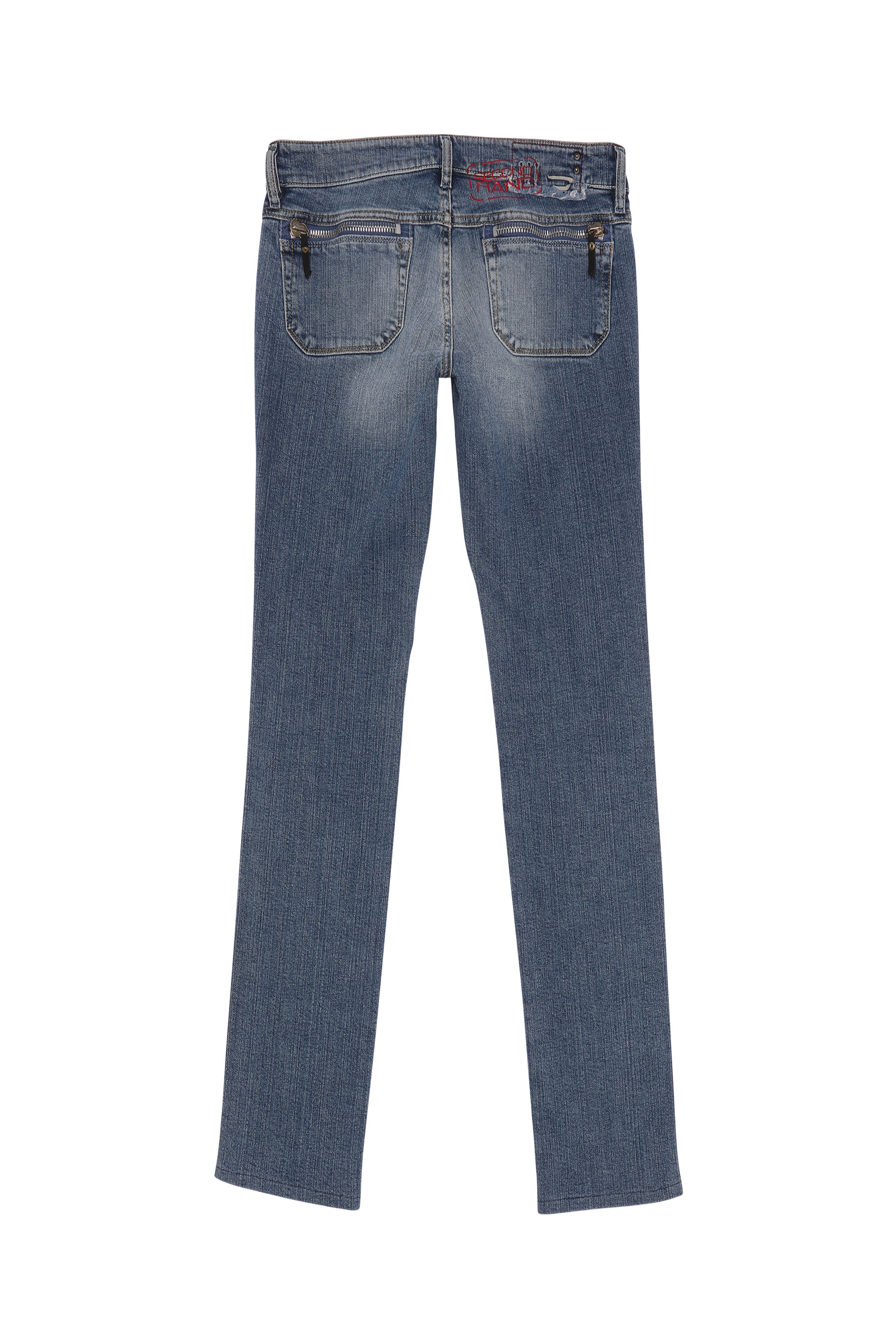 Diesel - Femme SH DENIM PANT, Bleu moyen - Image 2