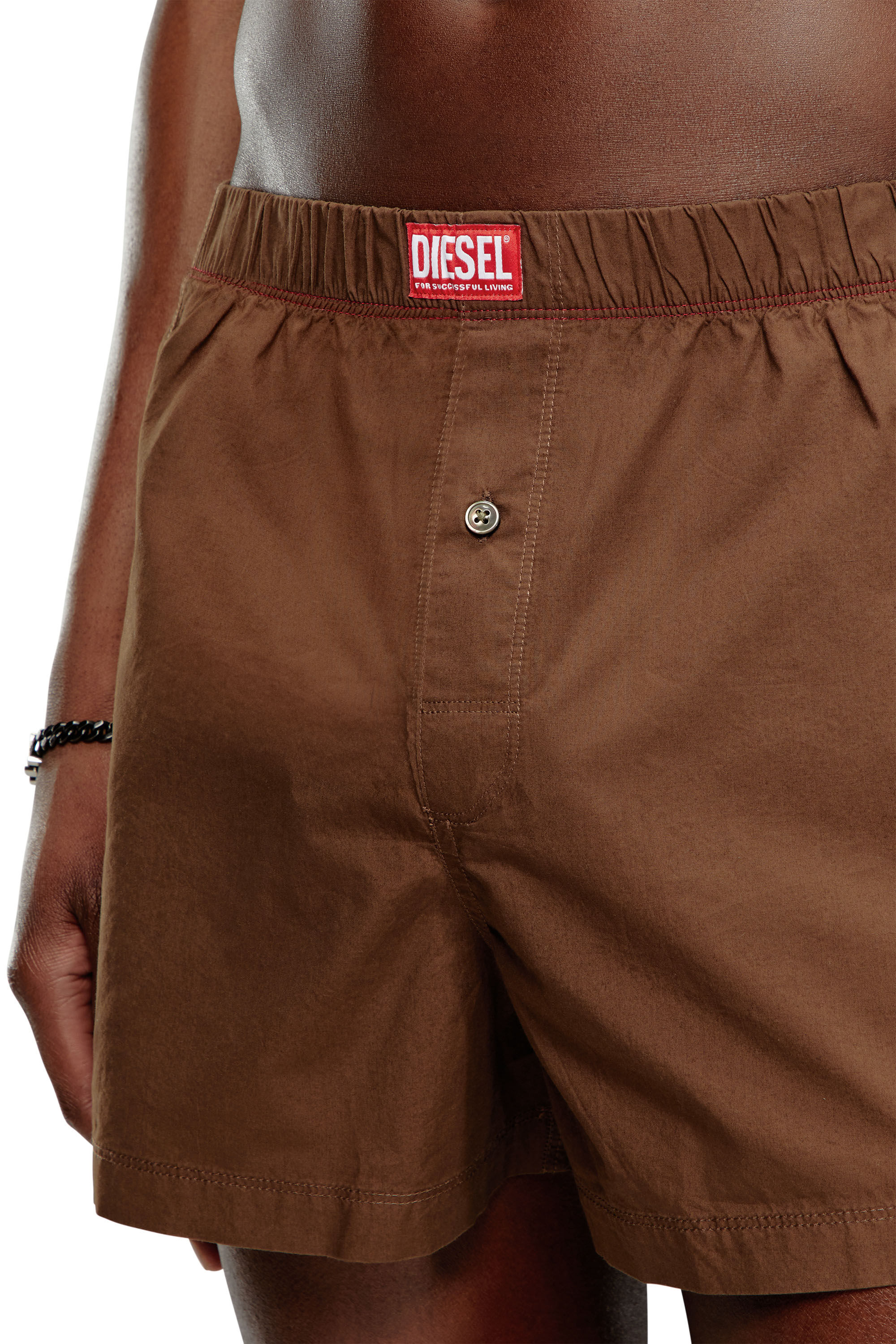 Diesel - UUBX-STARK, Mixte Boxer en coton nude in Marron - Image 5