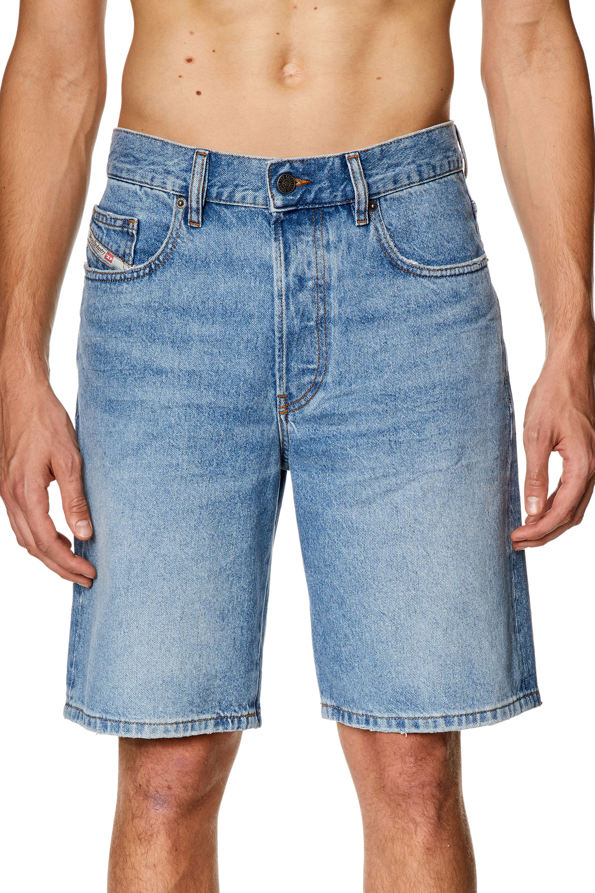 Diesel - REGULAR-SHORT, Homme Short en denim in Bleu - Image 5