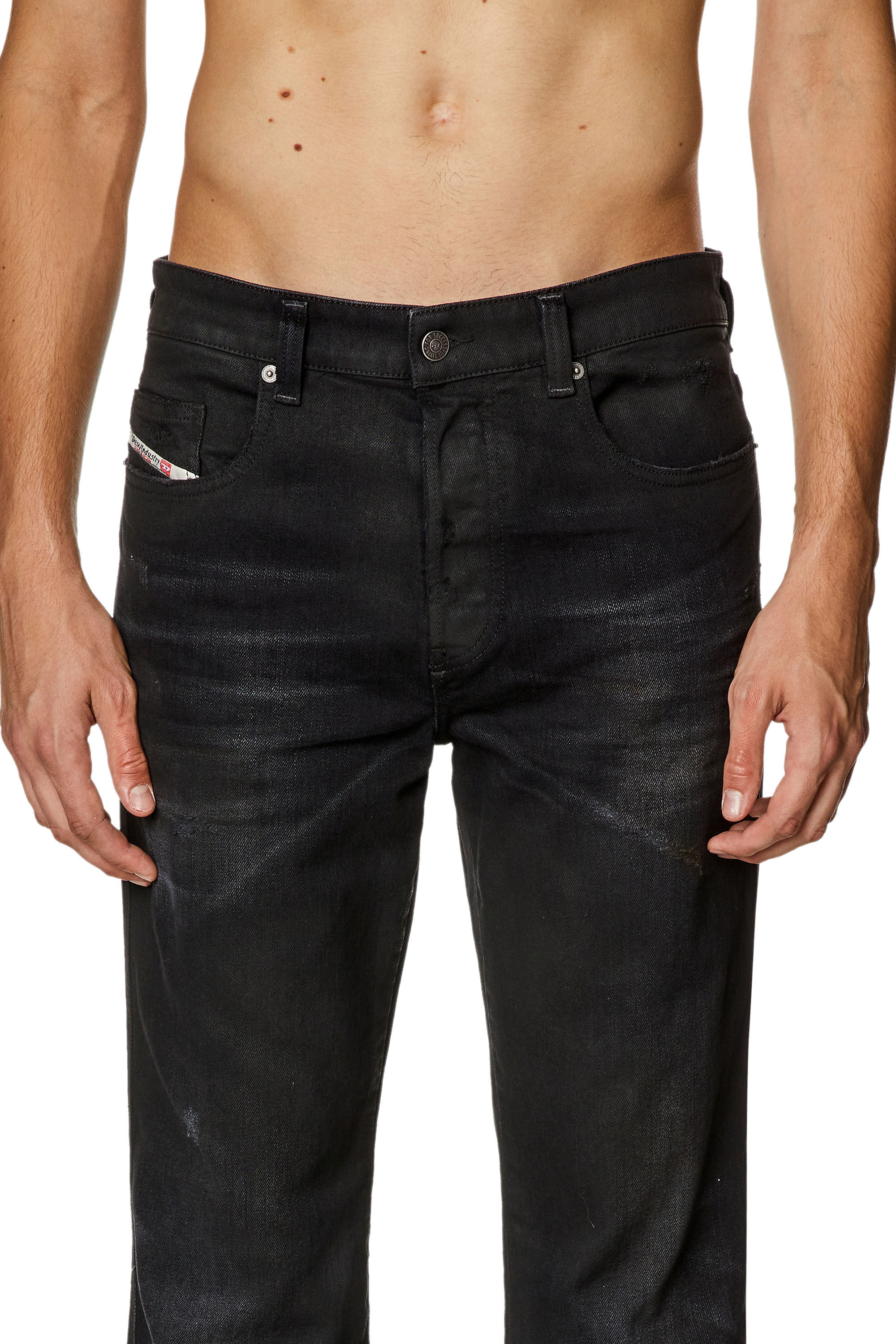 Diesel - Man Bootcut Jeans 1998 D-Buck 09I19, Black/Dark grey - Image 5