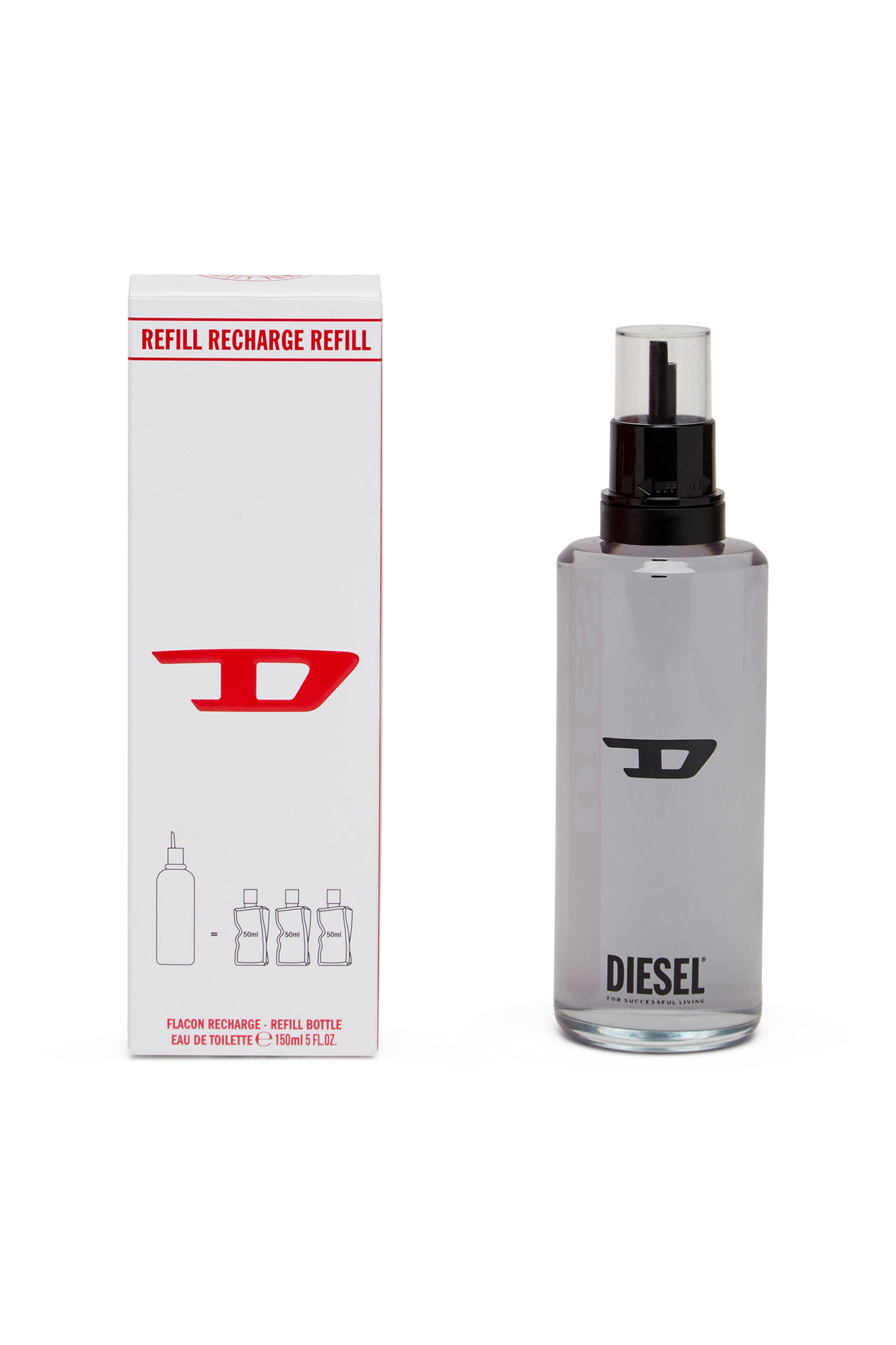 Diesel - D REFILL 150 ML, D REFILL 150ml, Eau de Toilette Mixte in Gris - 2