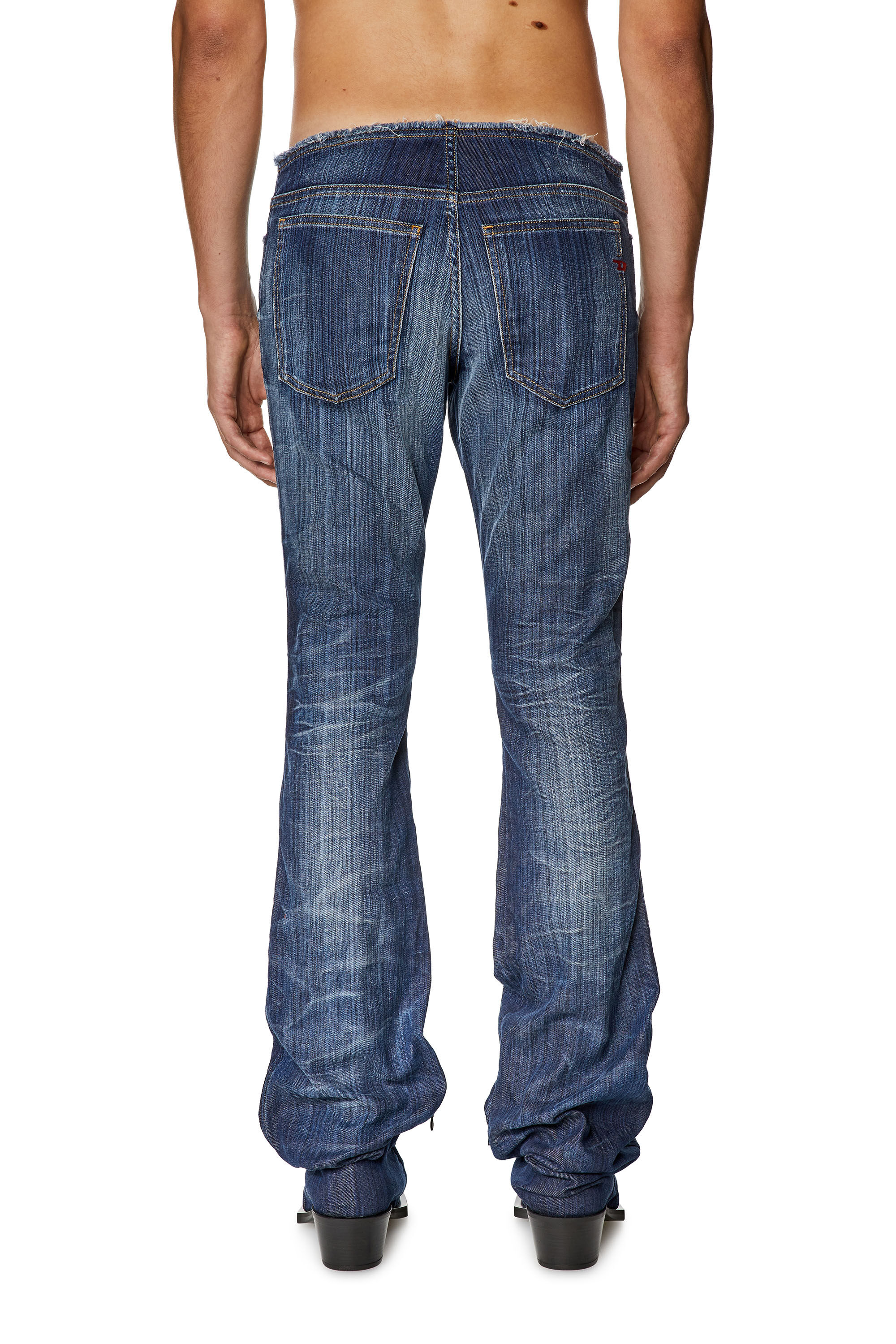 Diesel - Homme Bootcut Jeans D-Bootcutboot 09I03, Bleu Foncé - Image 4