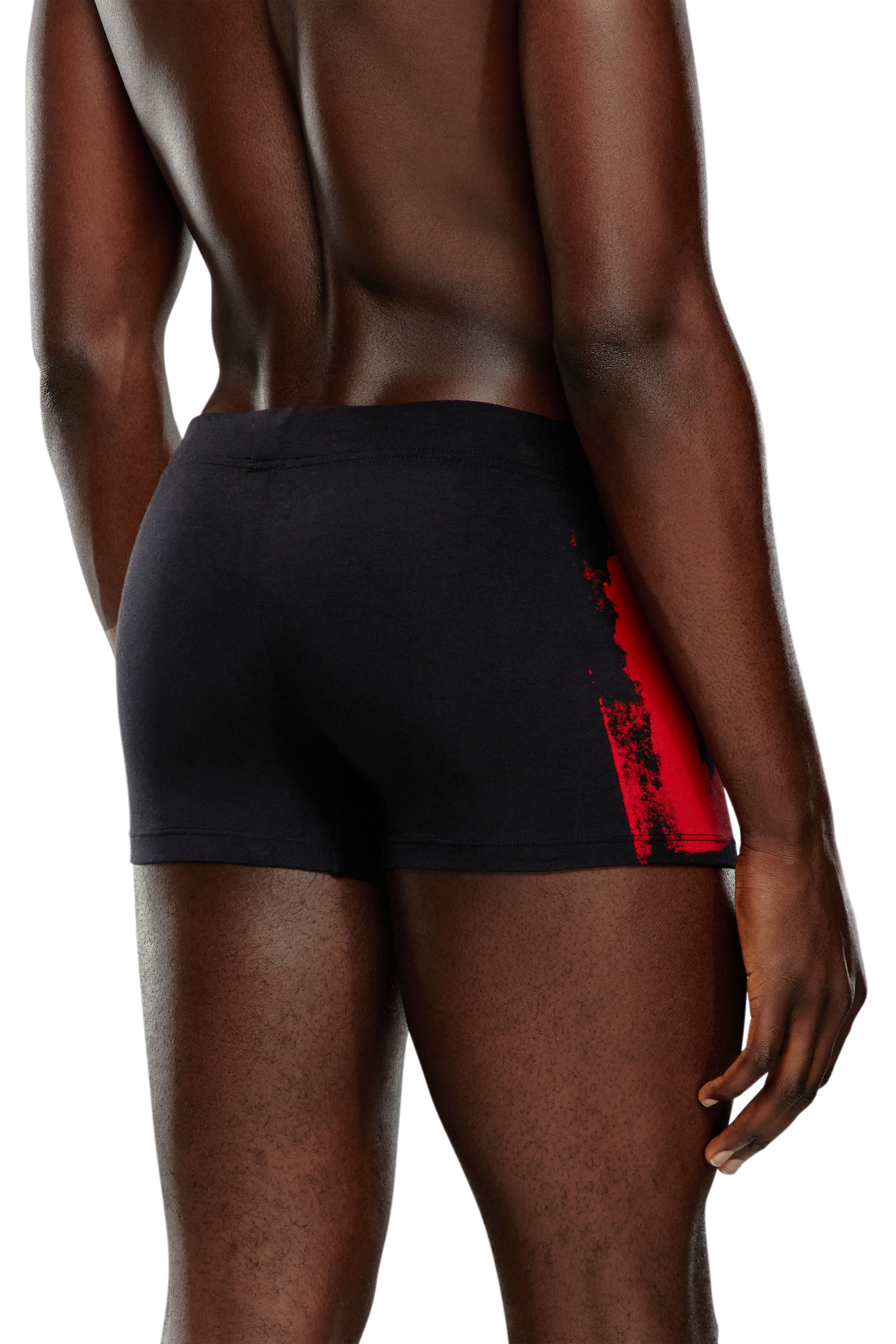 Diesel - UMBX-DAMIEN, Man Boxer briefs with blurry Super Logo in Multicolor - Image 3