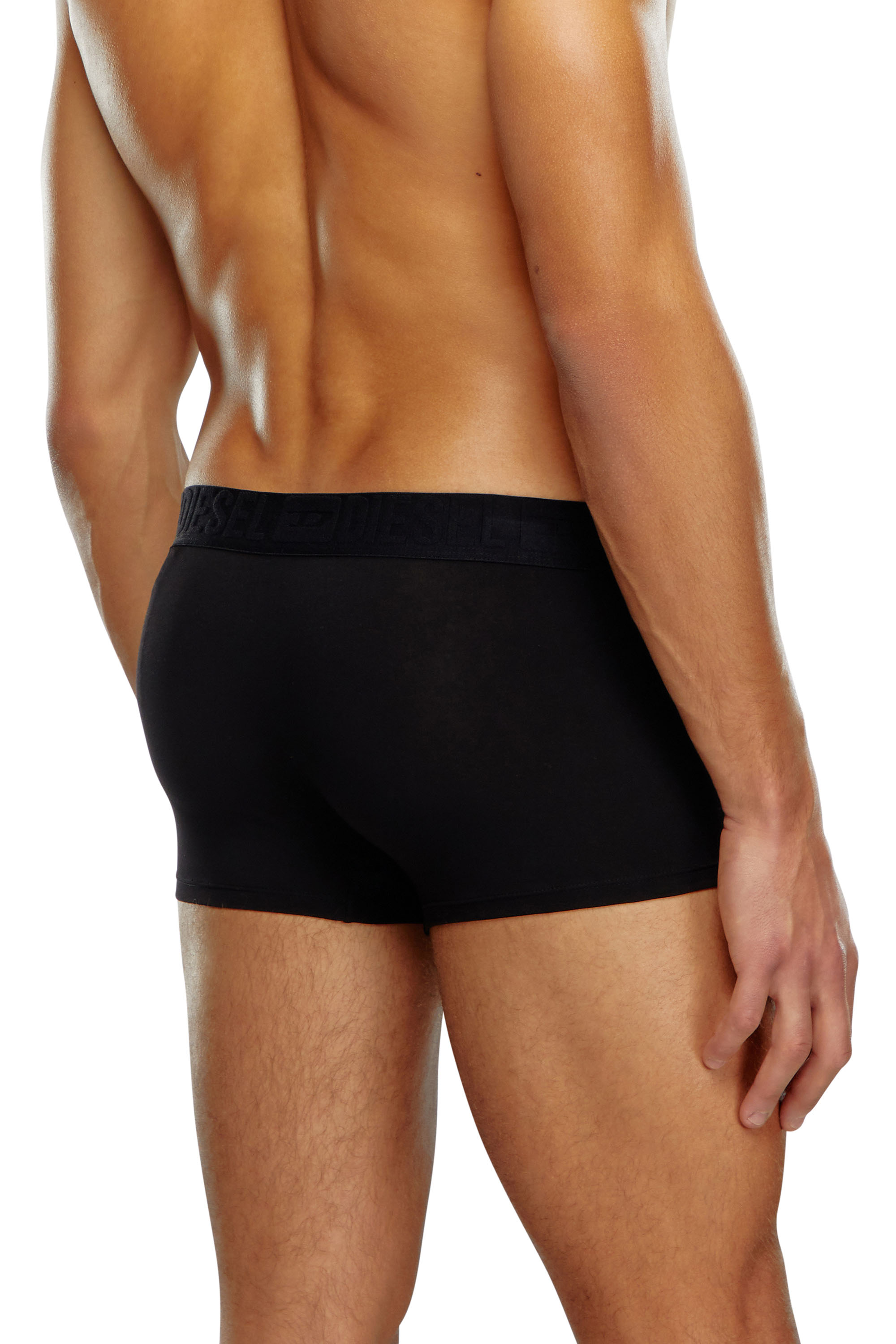 Diesel - UMBX-DAMIENTHREEPACK, Man Three-pack monochrome boxer briefs in Black - Image 3