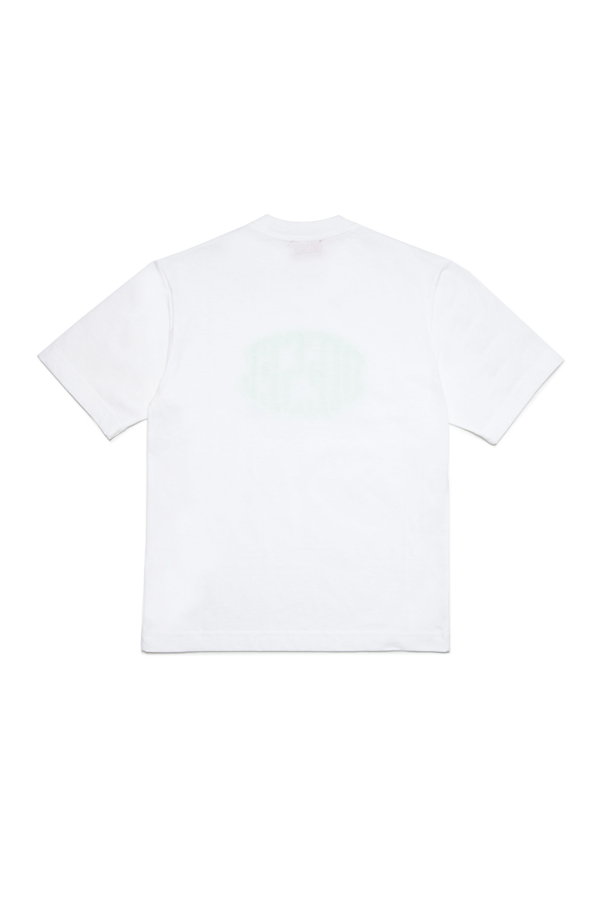 Diesel - TMUST OVER, Man T-shirt with collegiate logo in White - Image 2