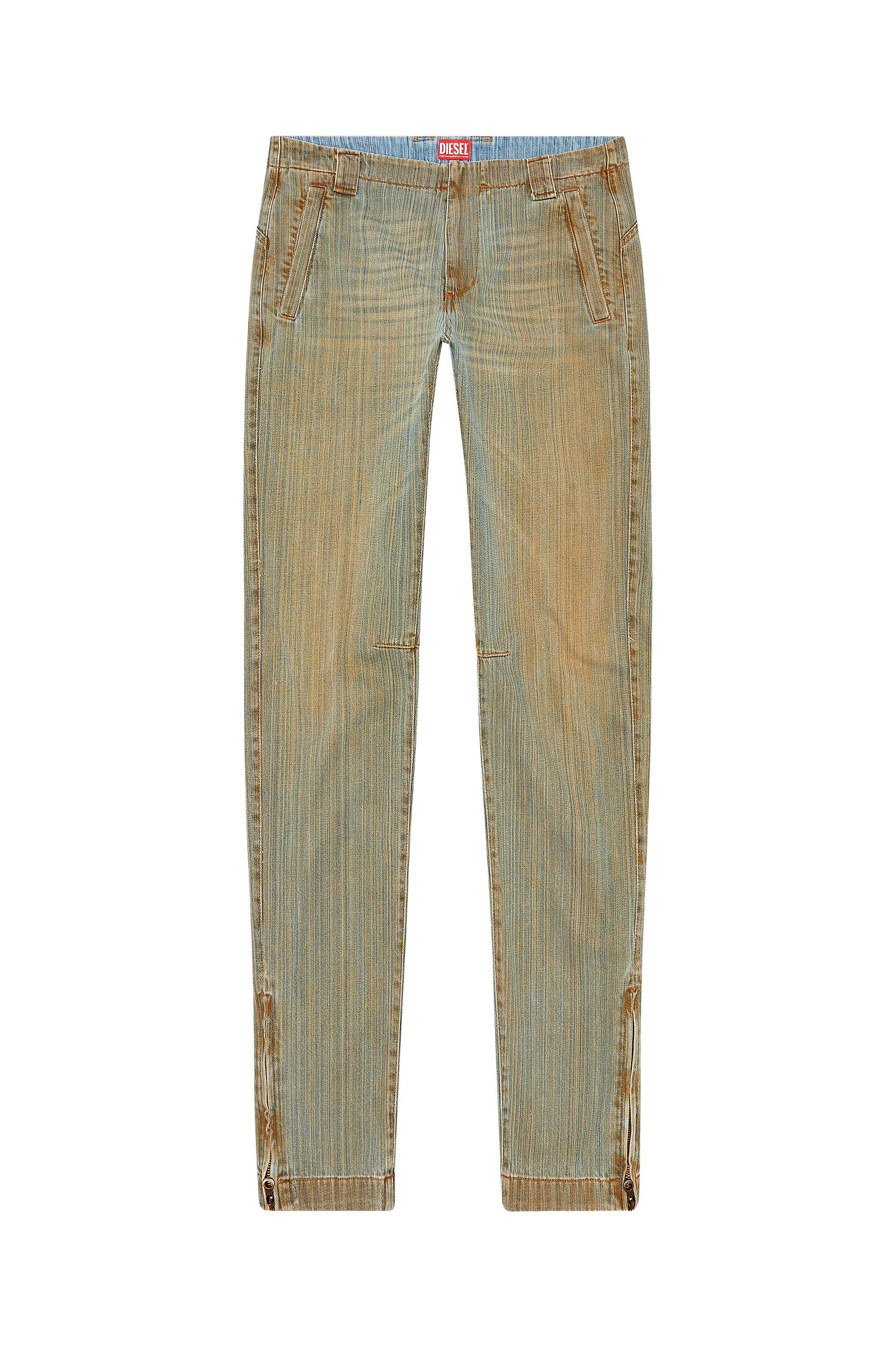 Diesel - Man Straight Jeans D-Gene 09I07, Light Blue - Image 6