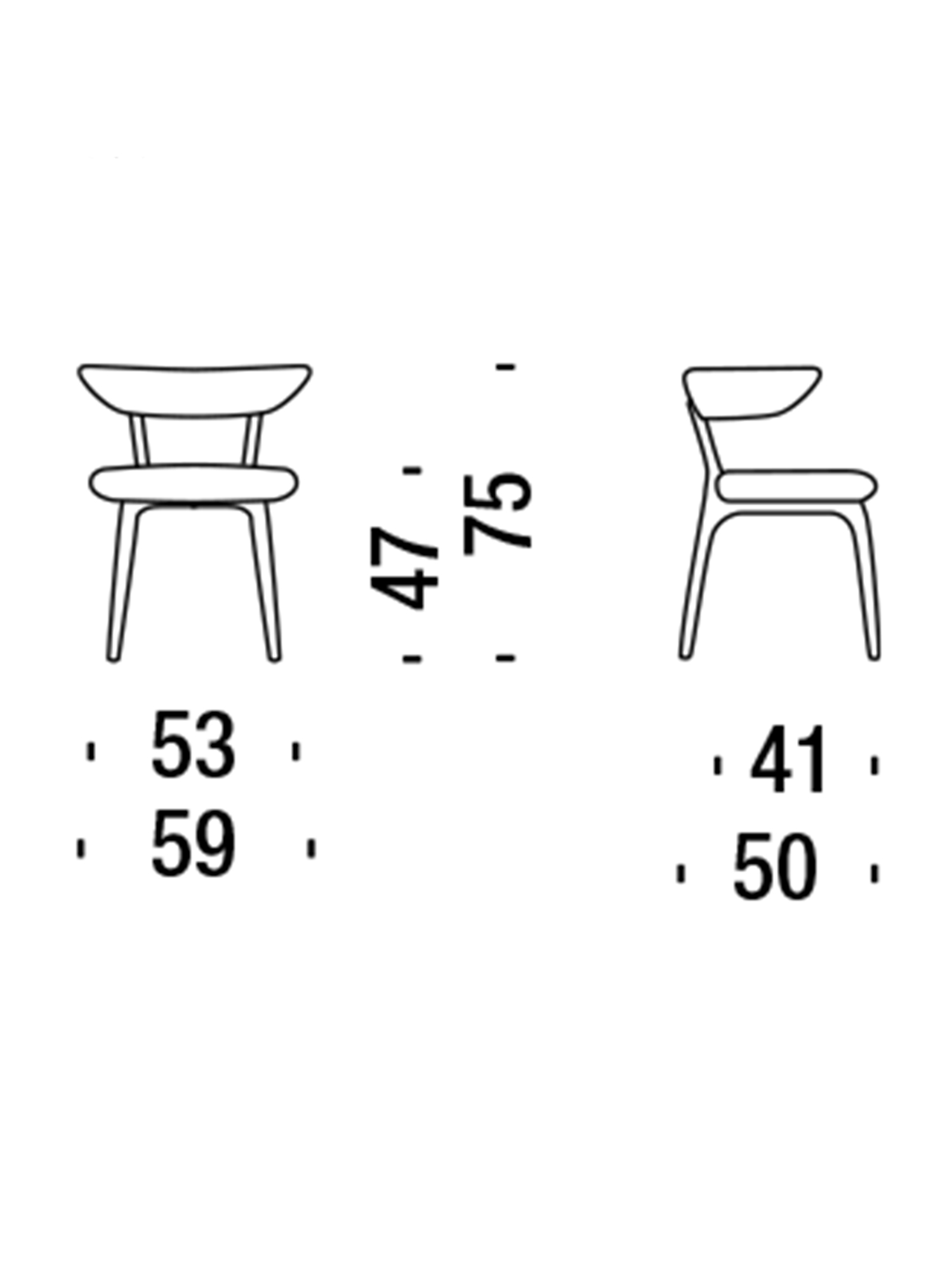 Diesel - DL2H55 SHORTWAVE, Unisex Wood chair covered by polyurethane foam in Blue - Image 2