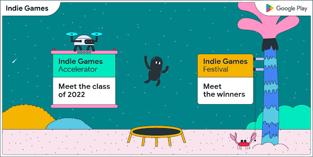 Google Play announces the winners of the Indie Games Festival and the Accelerator class of 2022