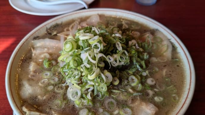 本家 第一旭 本店で朝ラーメン