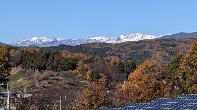 晩秋なのか初冬なのか