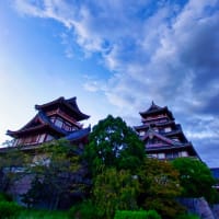 秋の空 伏見桃山城にて