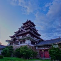 秋の空 伏見桃山城にて