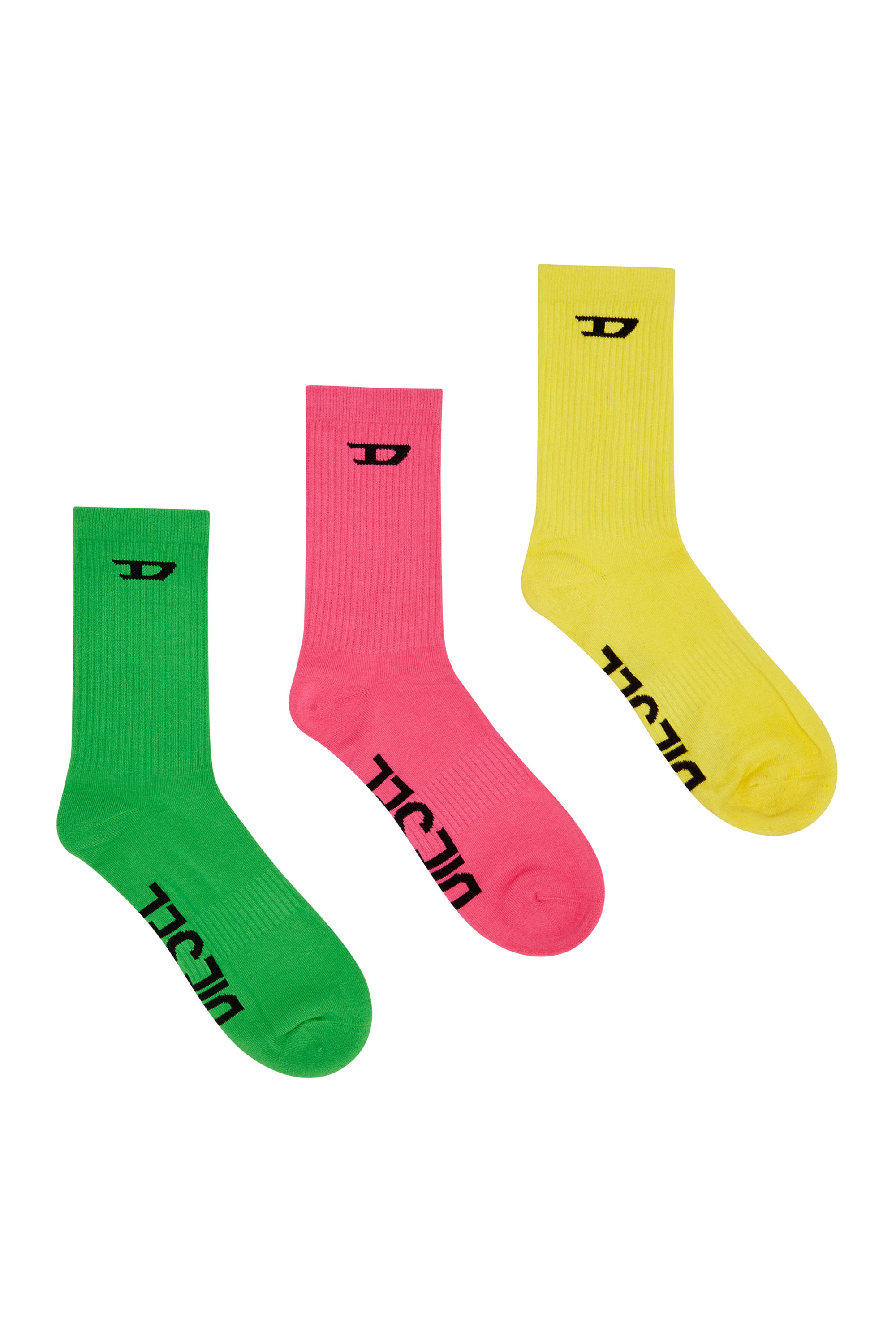 SKM-RAY-THREEPACK, Green/Pink