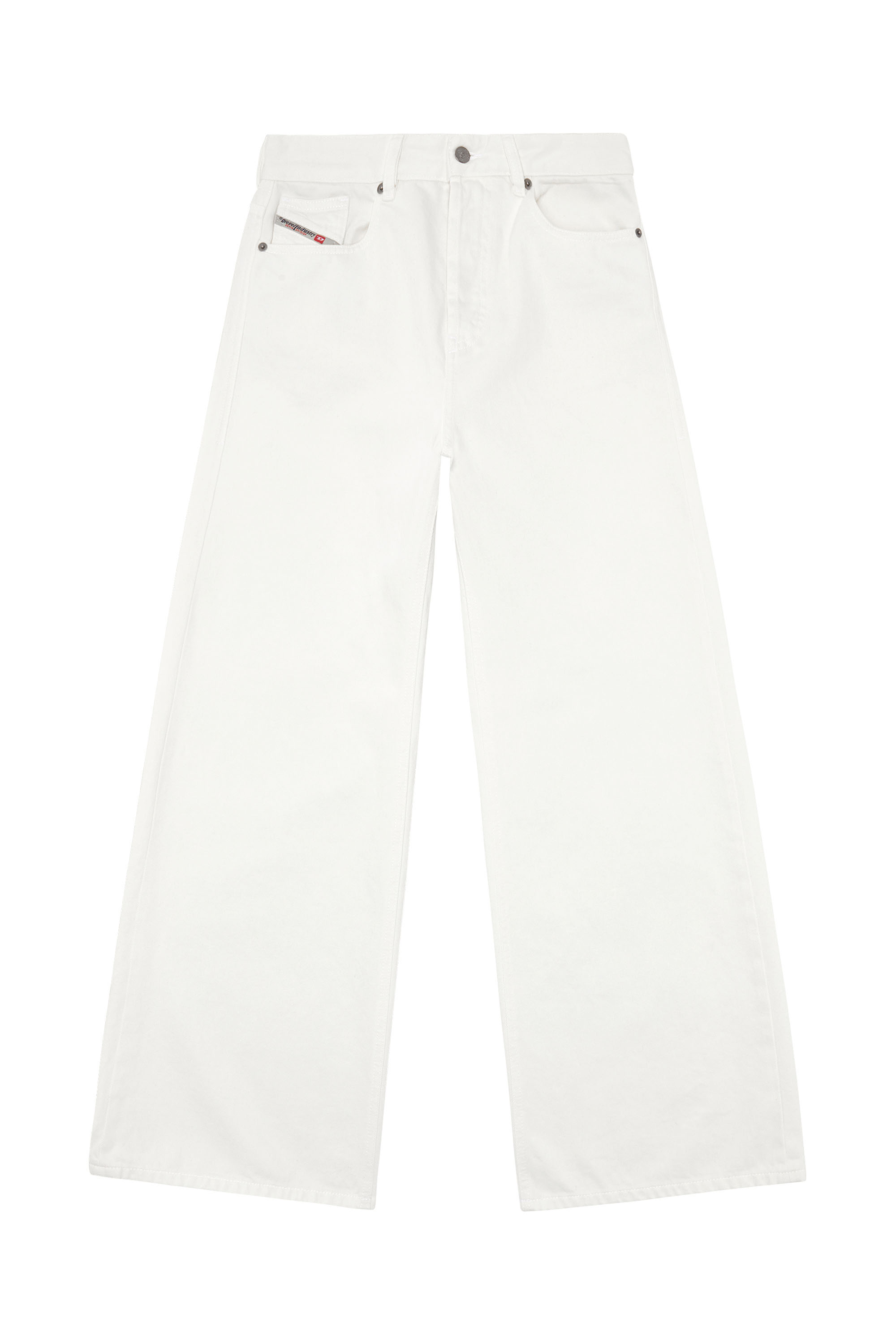 Diesel - Woman's Relaxed Jeans 1996 D-Sire 09I41, White - 3