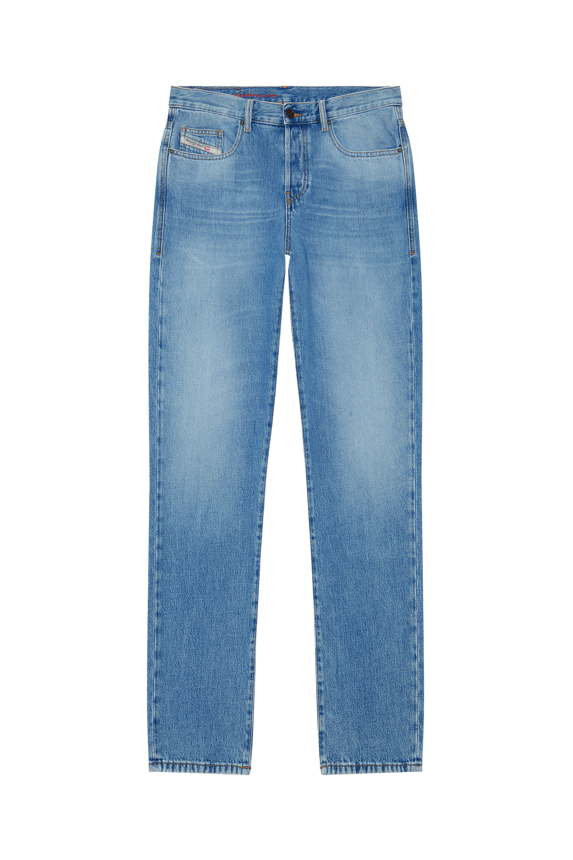 Diesel - Male Straight Jeans 2020 D-Viker 09C15, Light Blue - Image 6