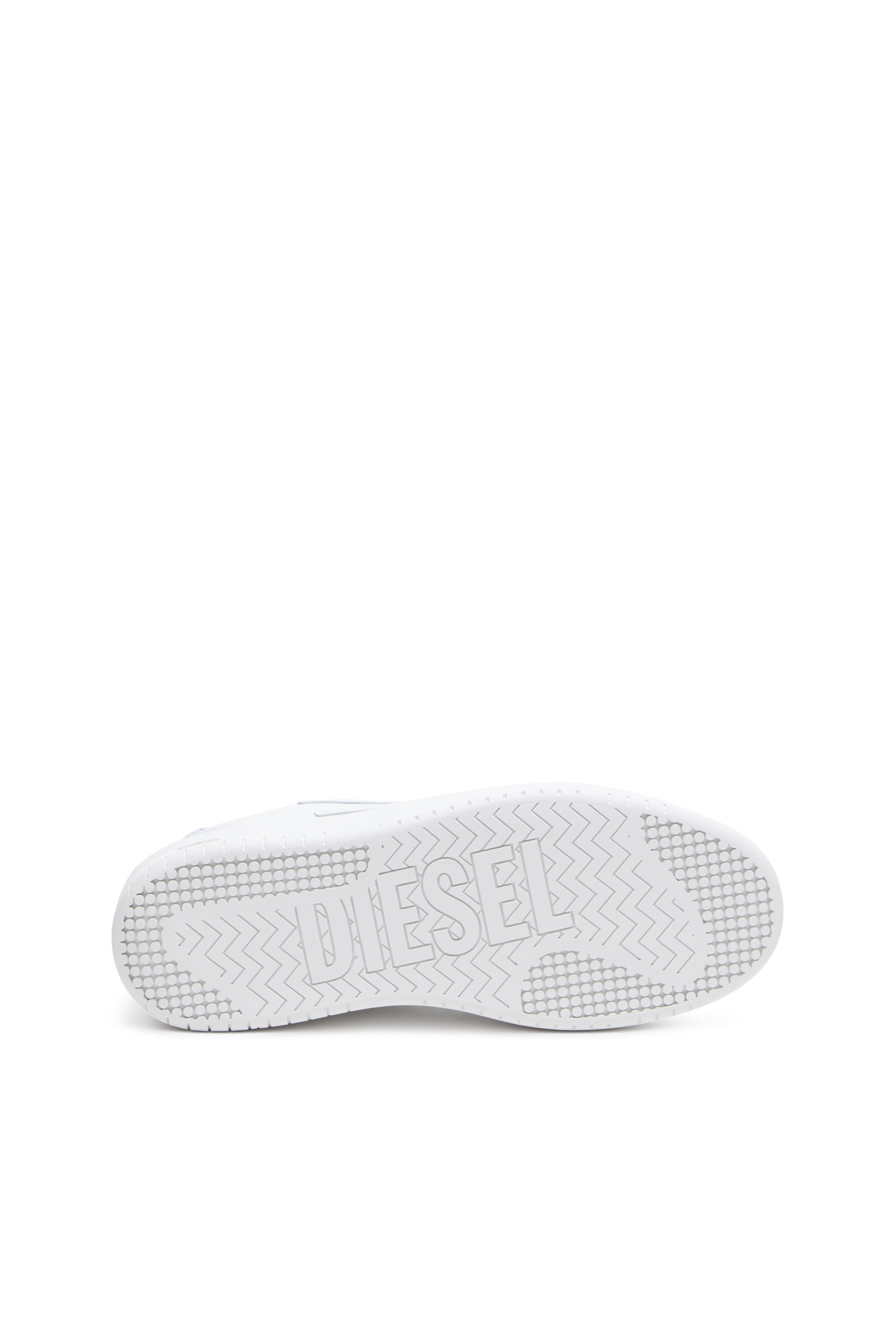 Diesel - S-ATHENE BOLD X, Female S-Athene Bold-Flatform sneakers in leather in White - Image 4