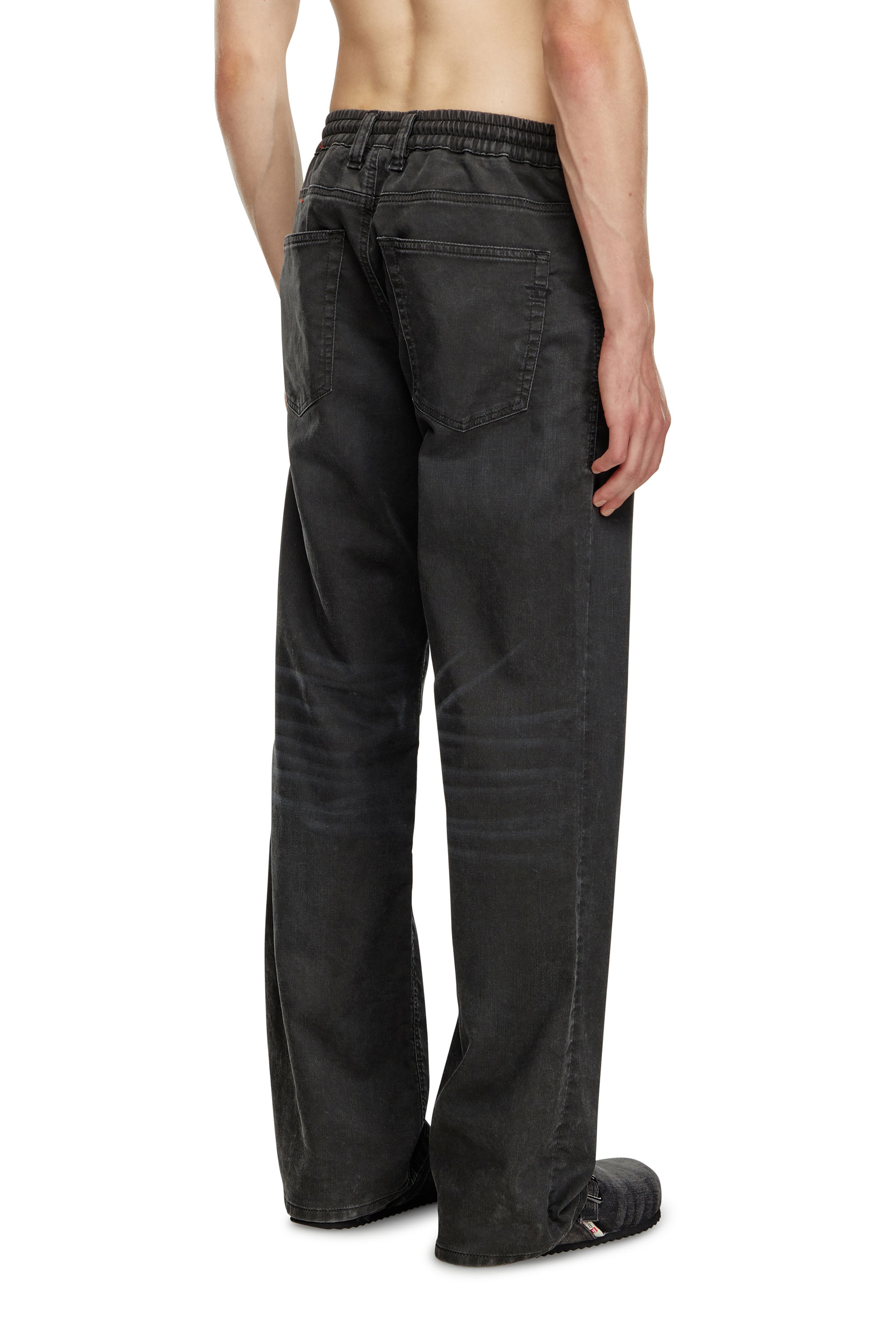 Diesel - Male's Relaxed 2080 D-Reel Joggjeans® 09J75, Black/Dark Grey - 4