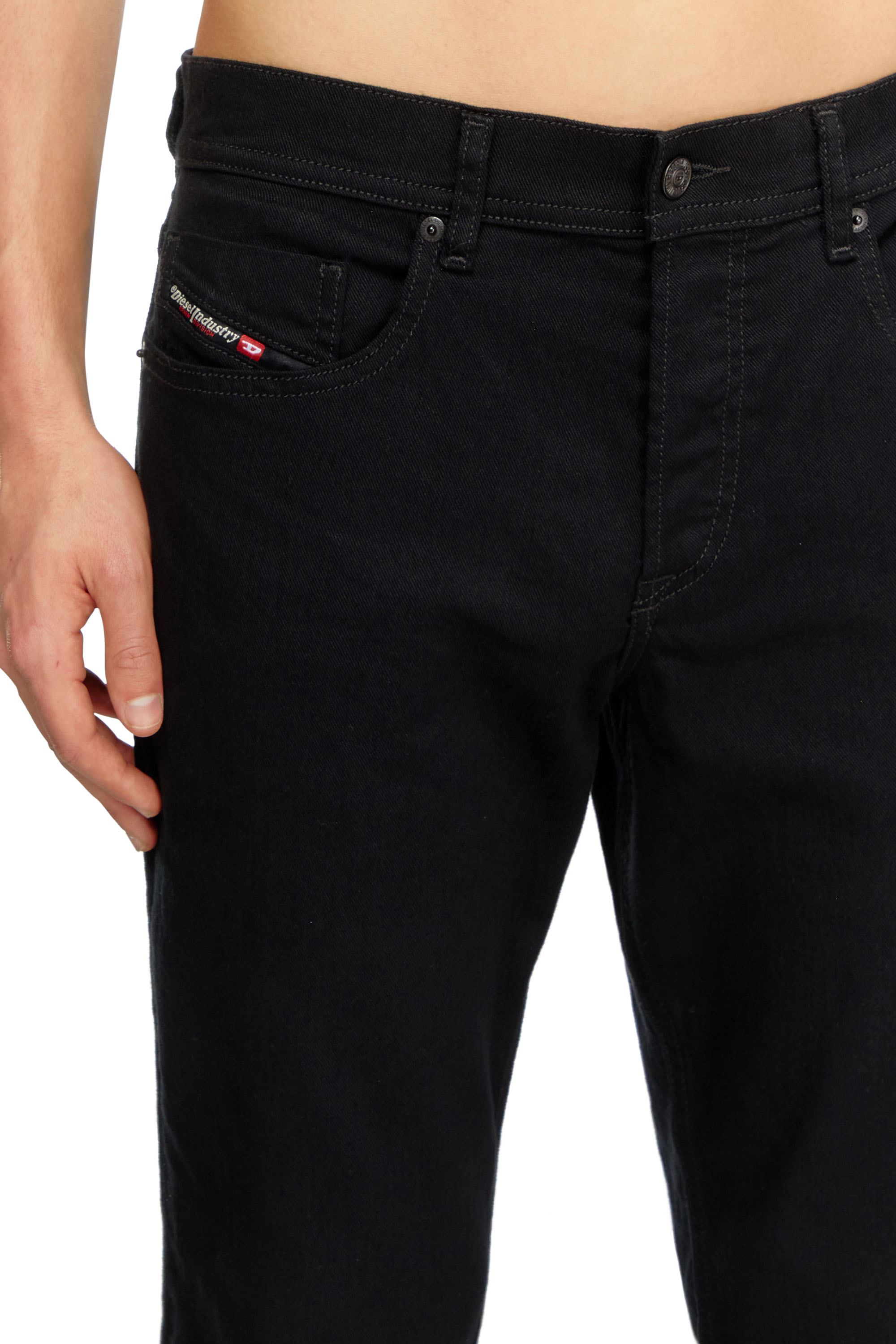 Diesel - Male Tapered Jeans 2023 D-Finitive 069YP, Black/Dark Grey - Image 4