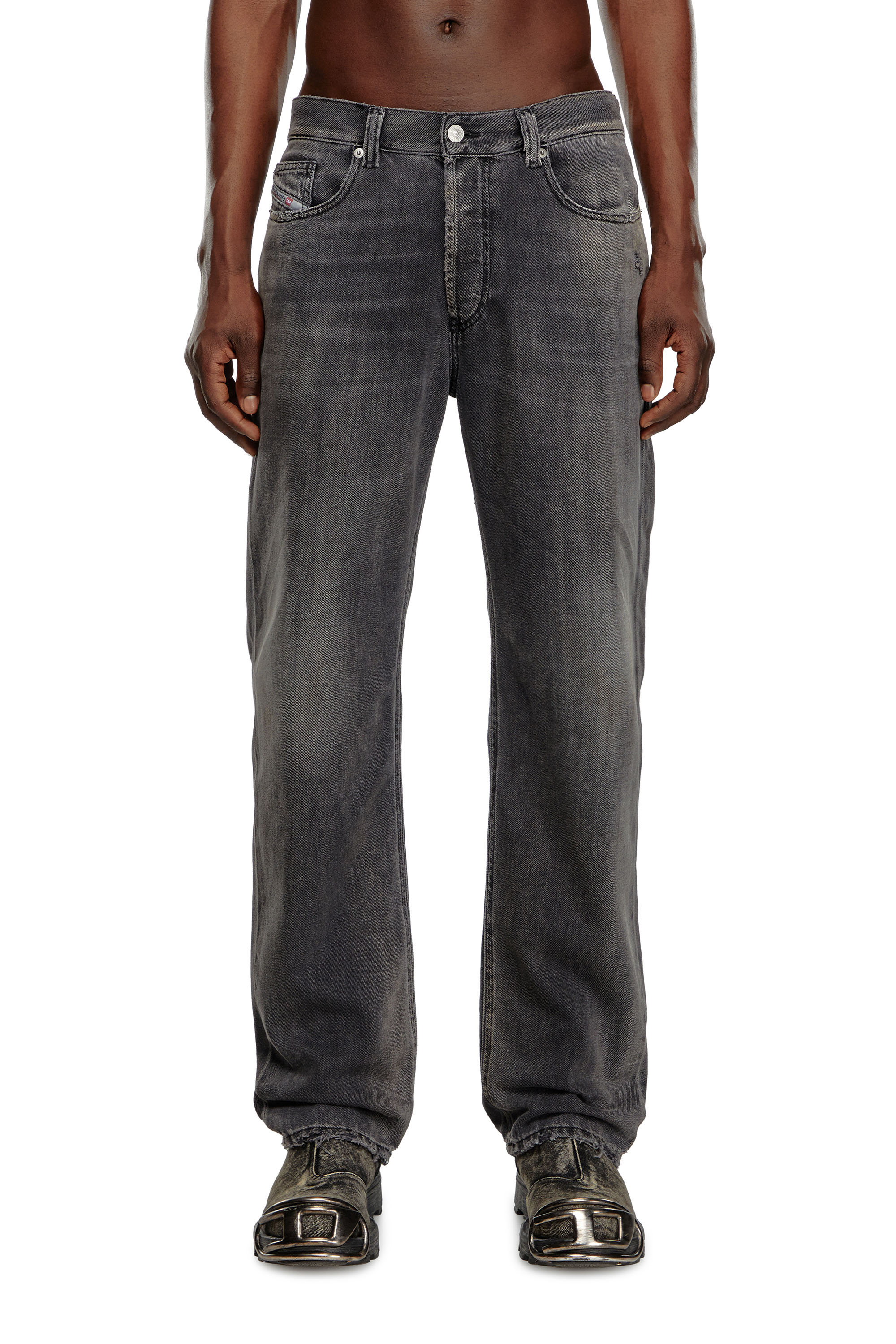 Diesel - Male's Regular Jeans 2010 D-Macs 09K14, Black/Dark Grey - 1