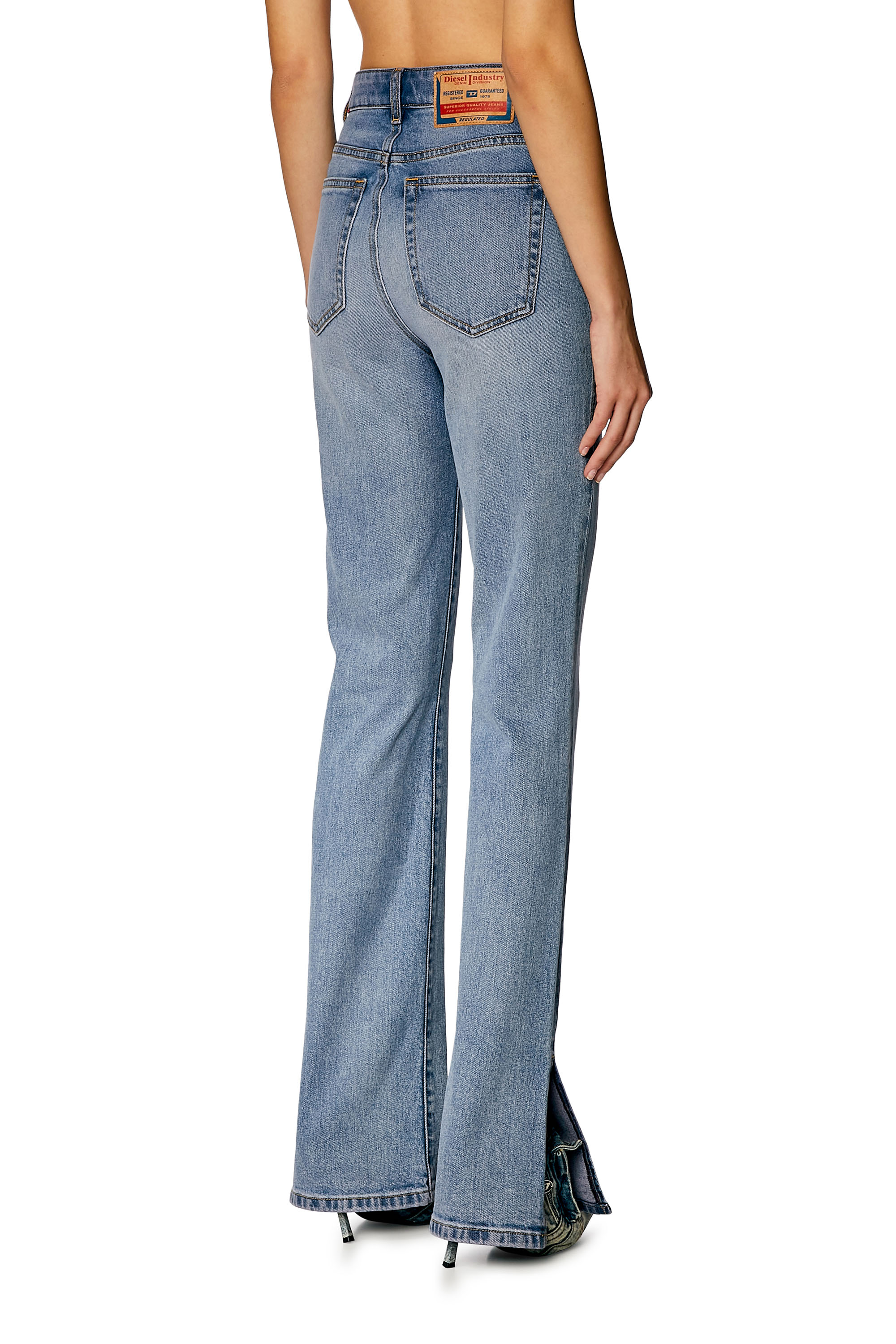 Diesel - Female Bootcut and Flare Jeans 2003 D-Escription 0PFAQ, Light Blue - Image 3