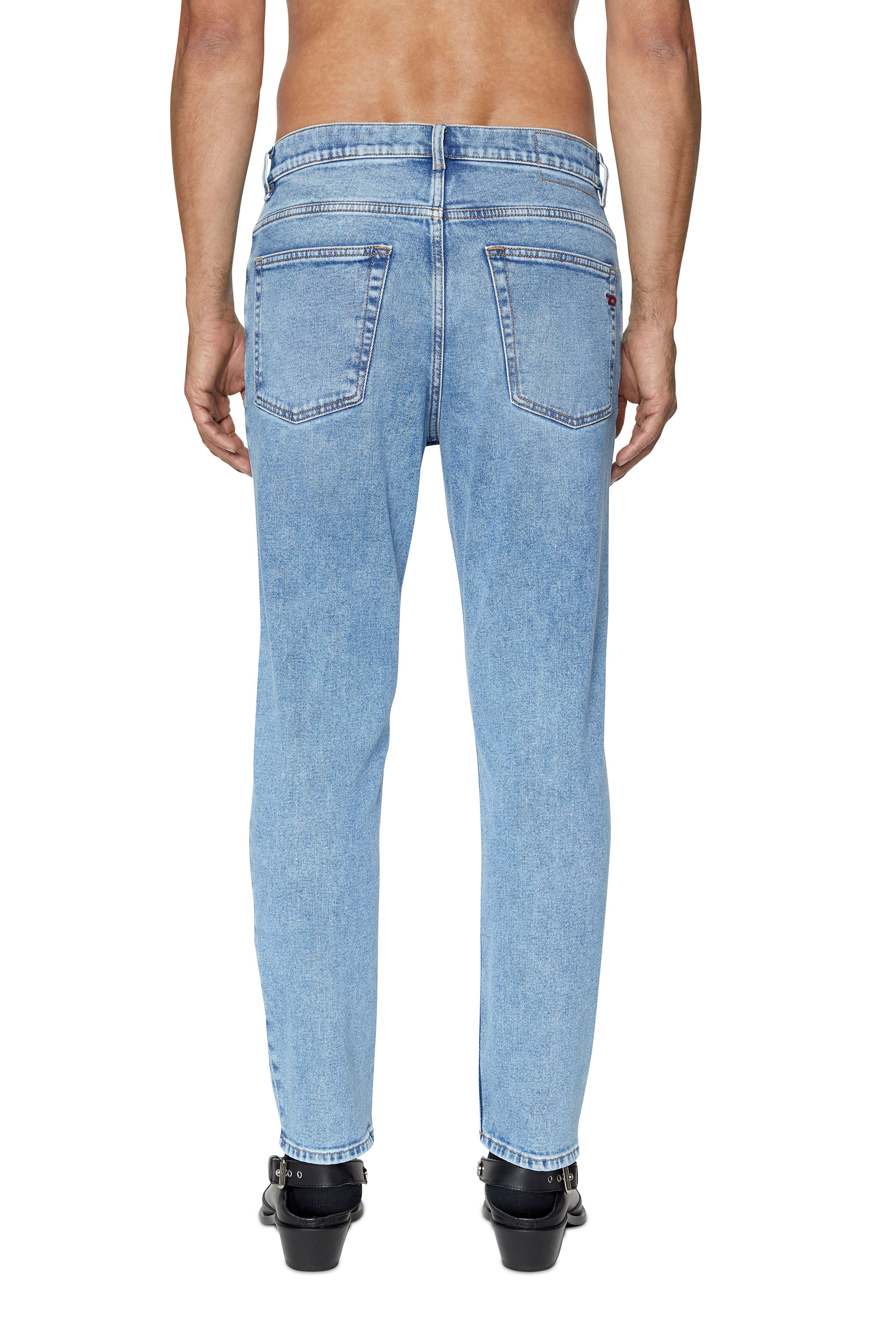 Diesel - Male Tapered Jeans 2005 D-Fining 09B92, Light Blue - Image 3