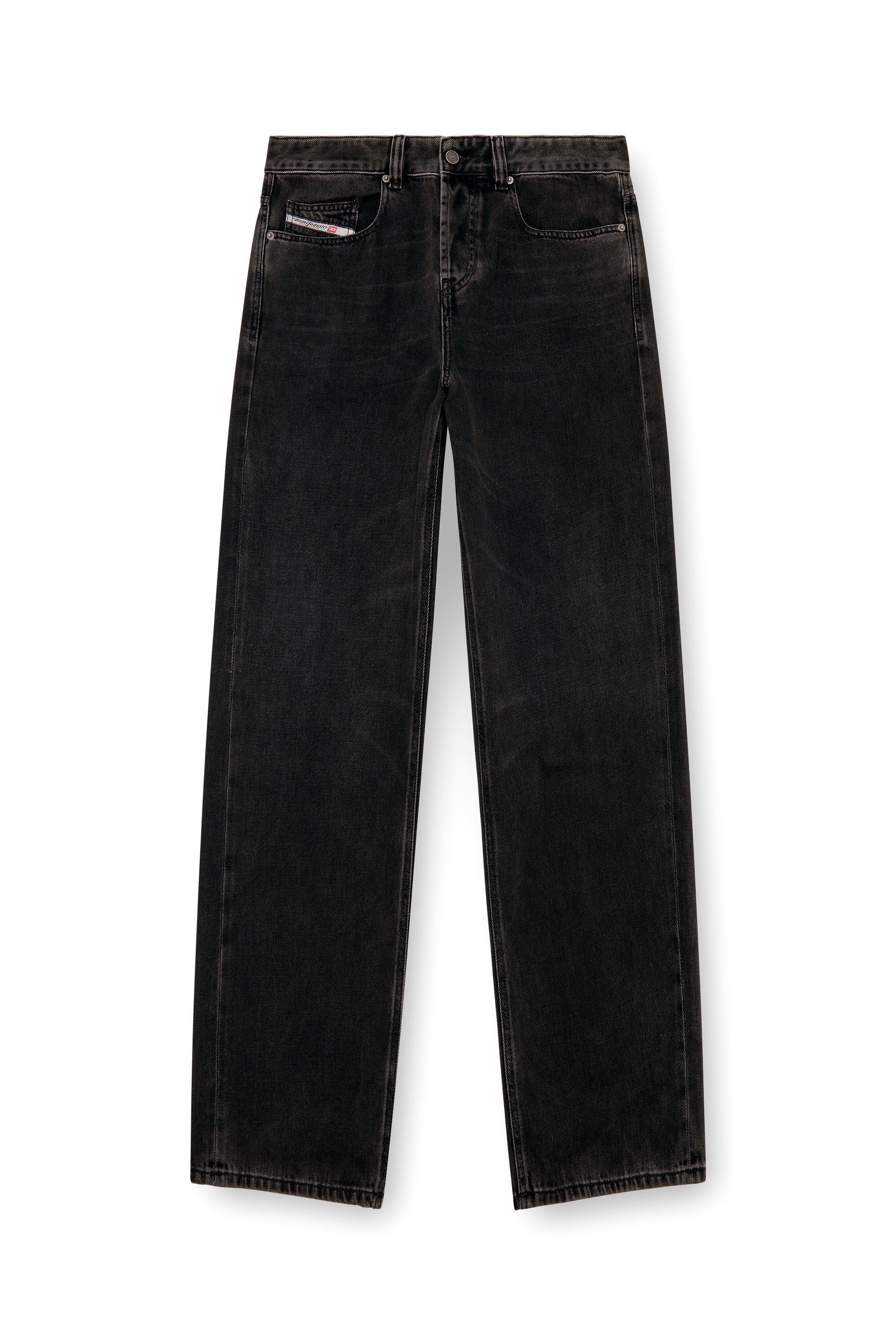 Diesel - Male's Relaxed Jeans 2001 D-Macro 09I35, Black/Dark Grey - 3