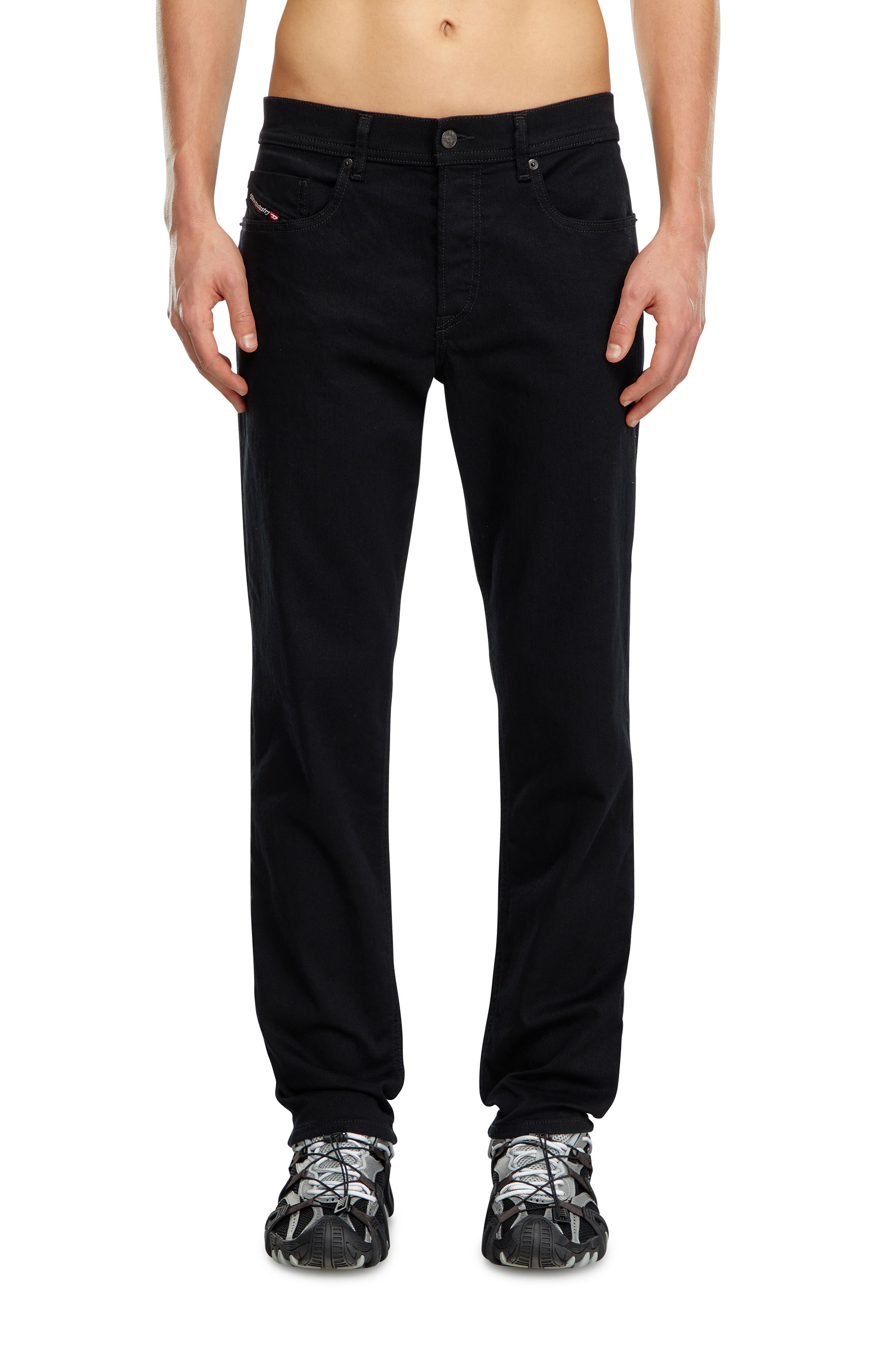 Diesel - Male Tapered Jeans 2023 D-Finitive 069YP, Black/Dark Grey - Image 2
