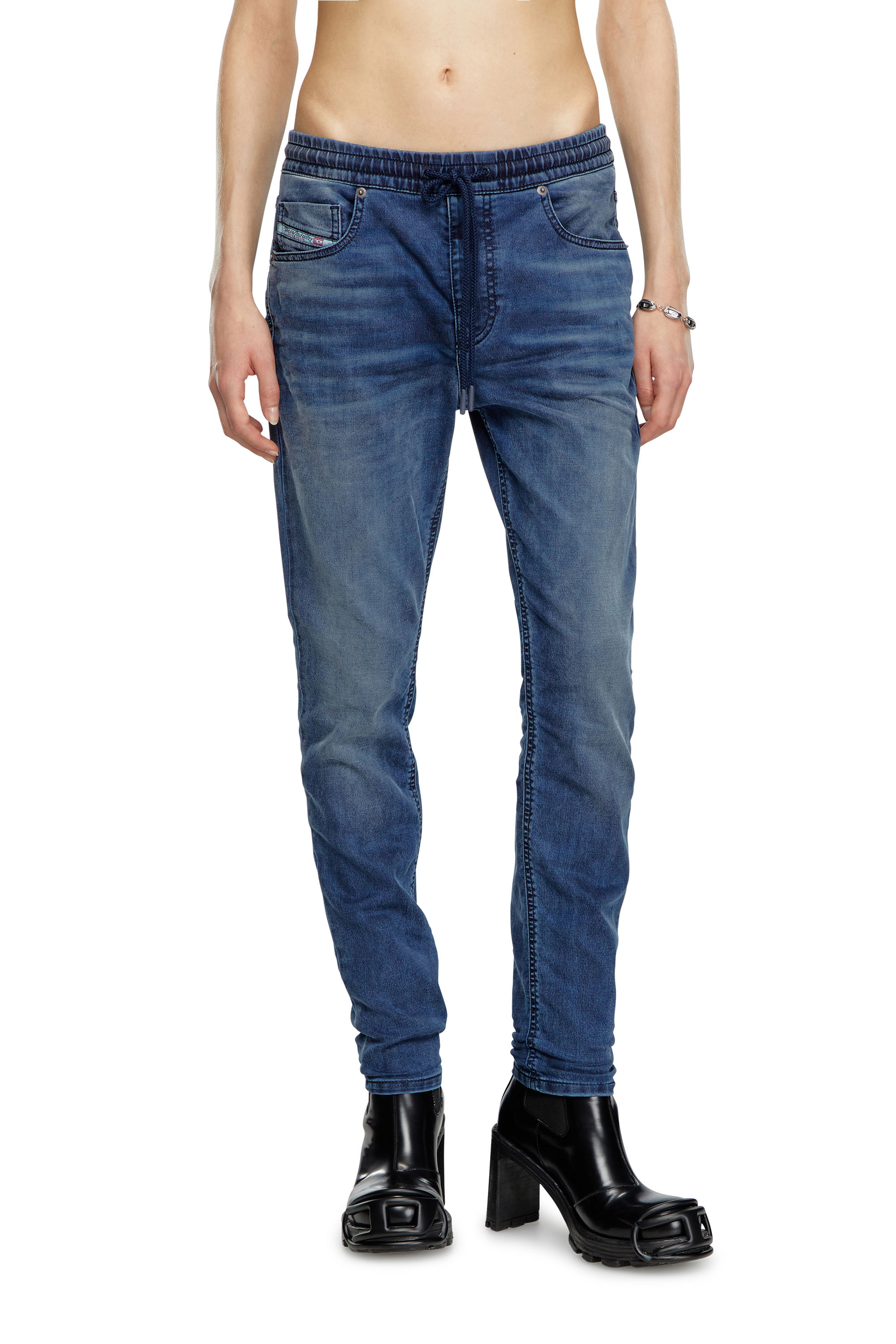 Diesel - Regular 2031 D-Krailey Joggjeans® 068LX Femme, Bleu Foncé - Image 1