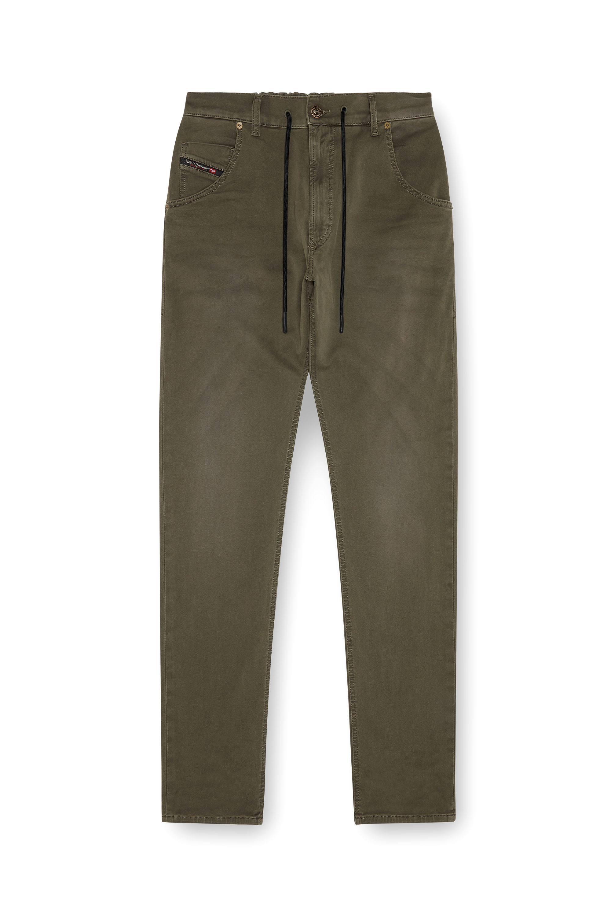 Diesel - Male Tapered 2030 D-Krooley Joggjeans® 0670M, Military Green - Image 6
