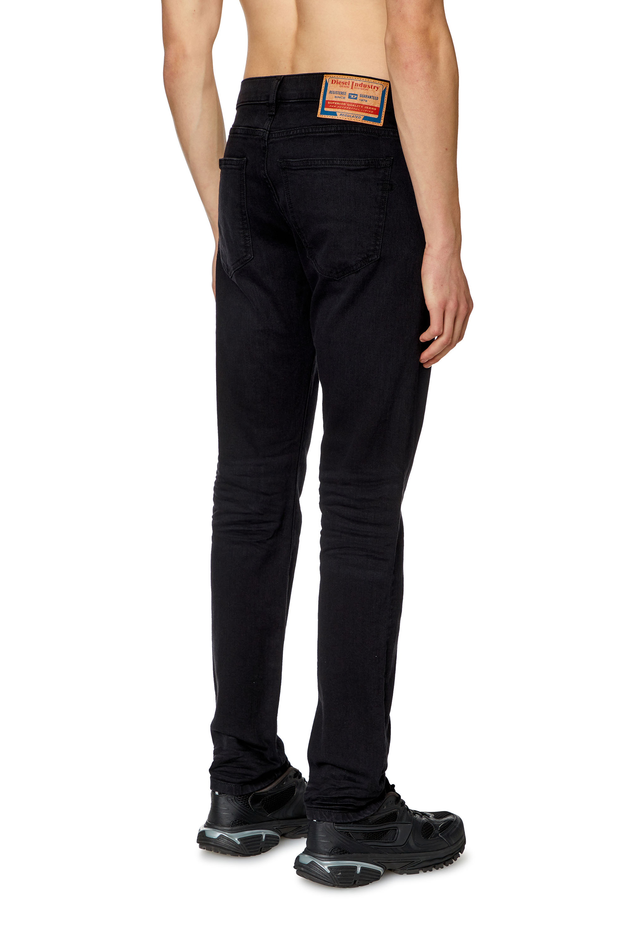 Diesel - Male's Slim Jeans 2019 D-Strukt 0KIAJ, Black/Dark Grey - 3