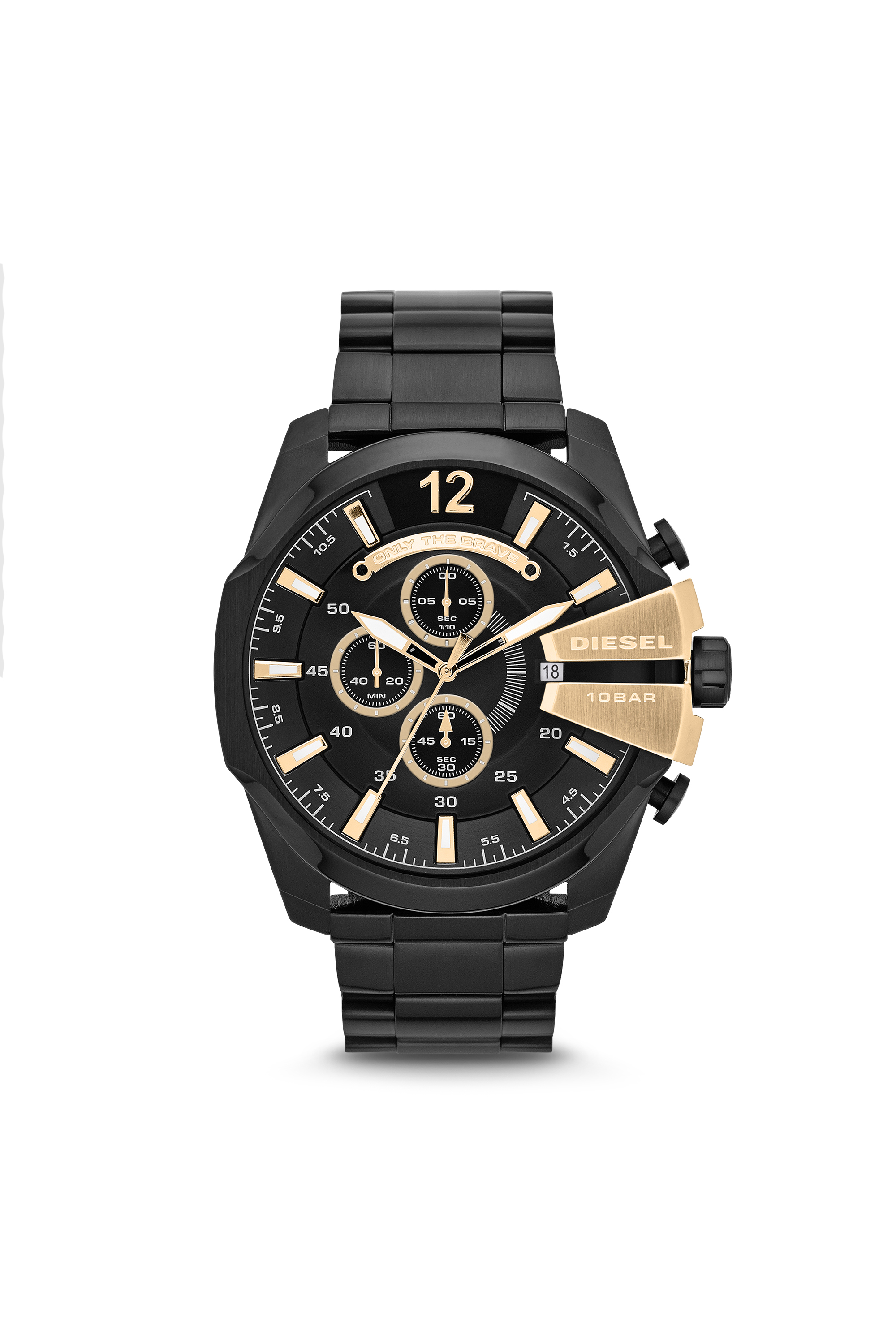 Diesel - DZ4338, Male Quartz analog watch in Black - Image 1