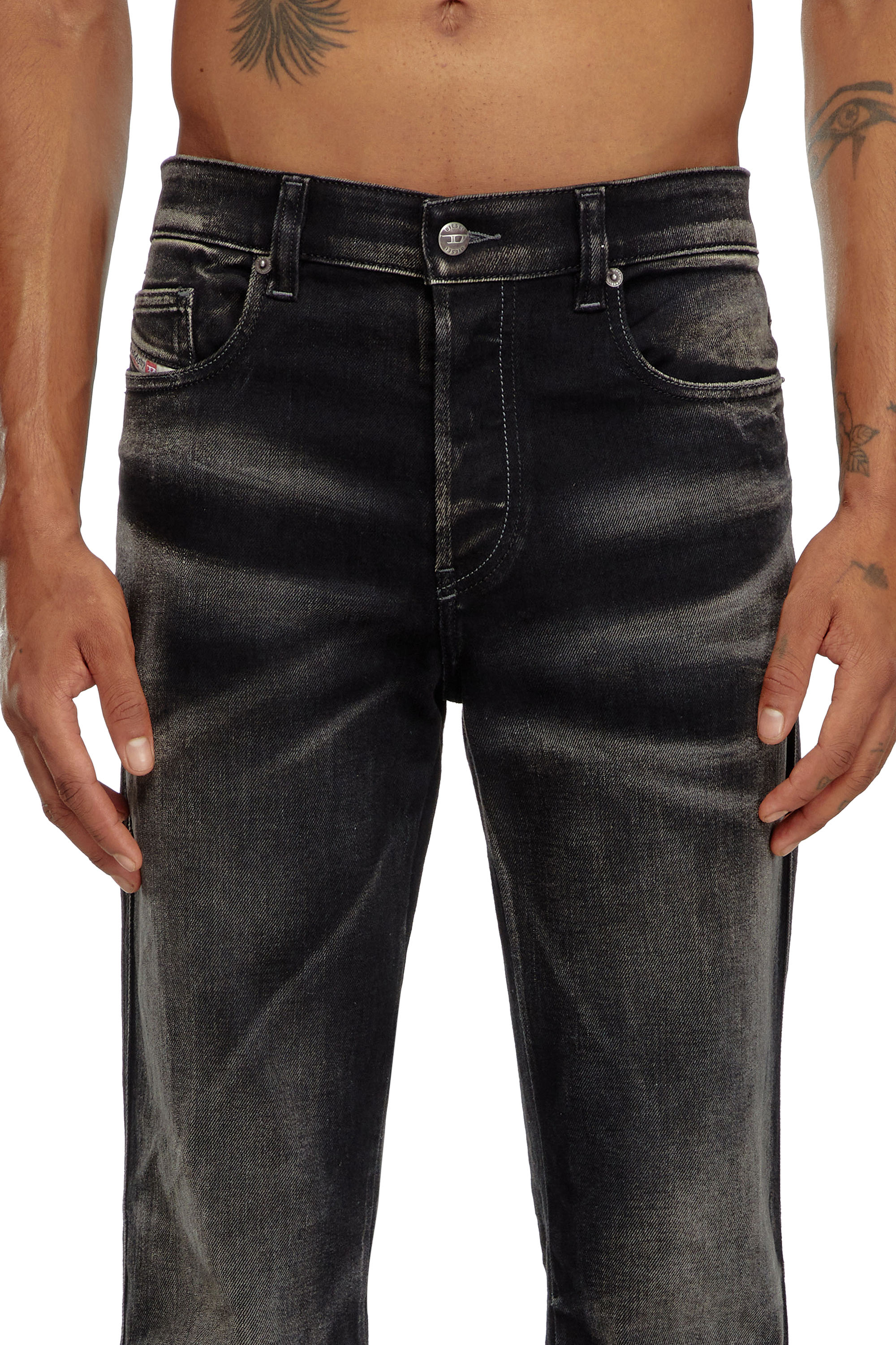 Diesel - Male's Bootcut Jeans 1998 D-Buck 09J53, Black/Dark Grey - 5