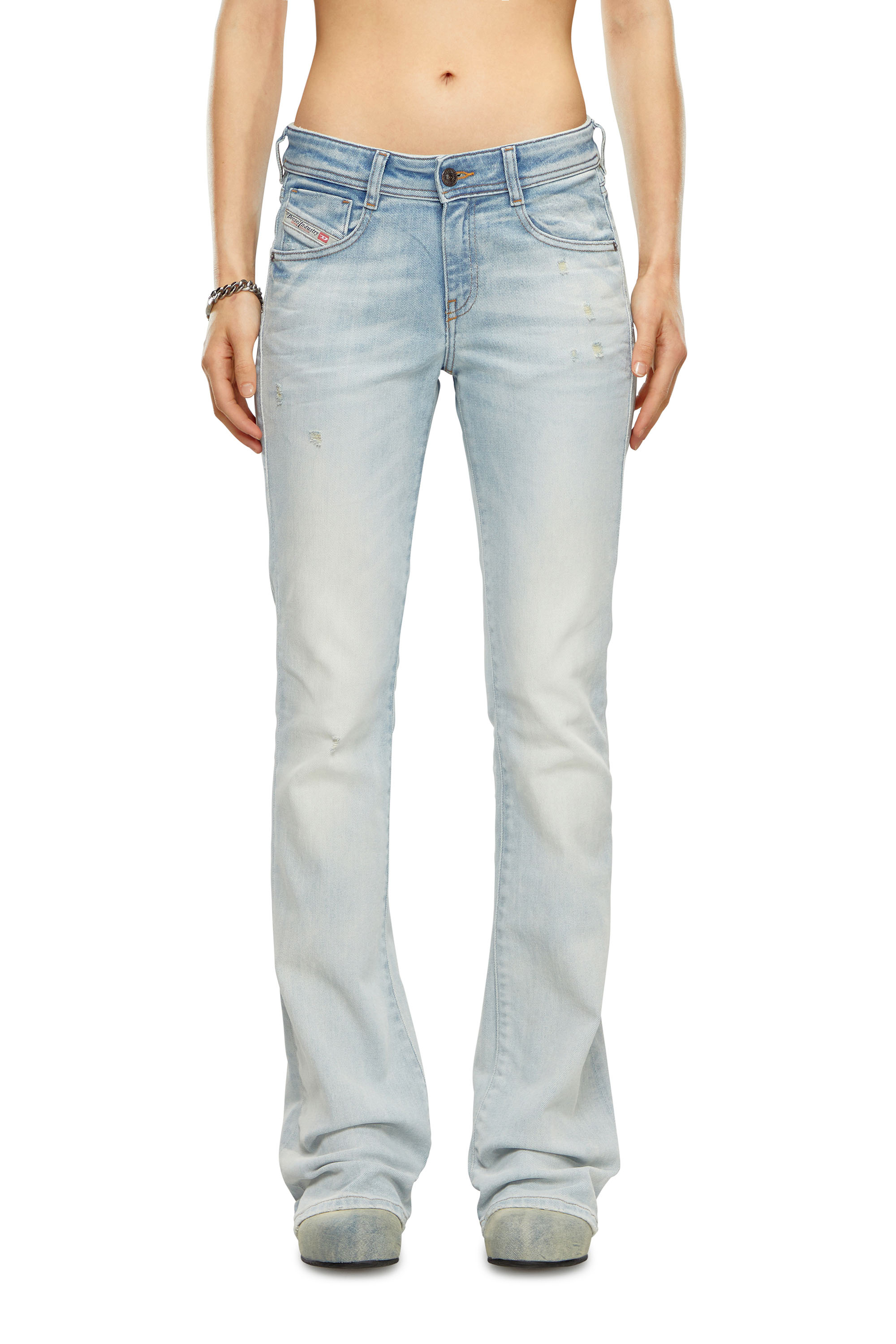 Diesel - Femme Bootcut and Flare Jeans 1969 D-Ebbey 09H73, Bleu Clair - Image 1