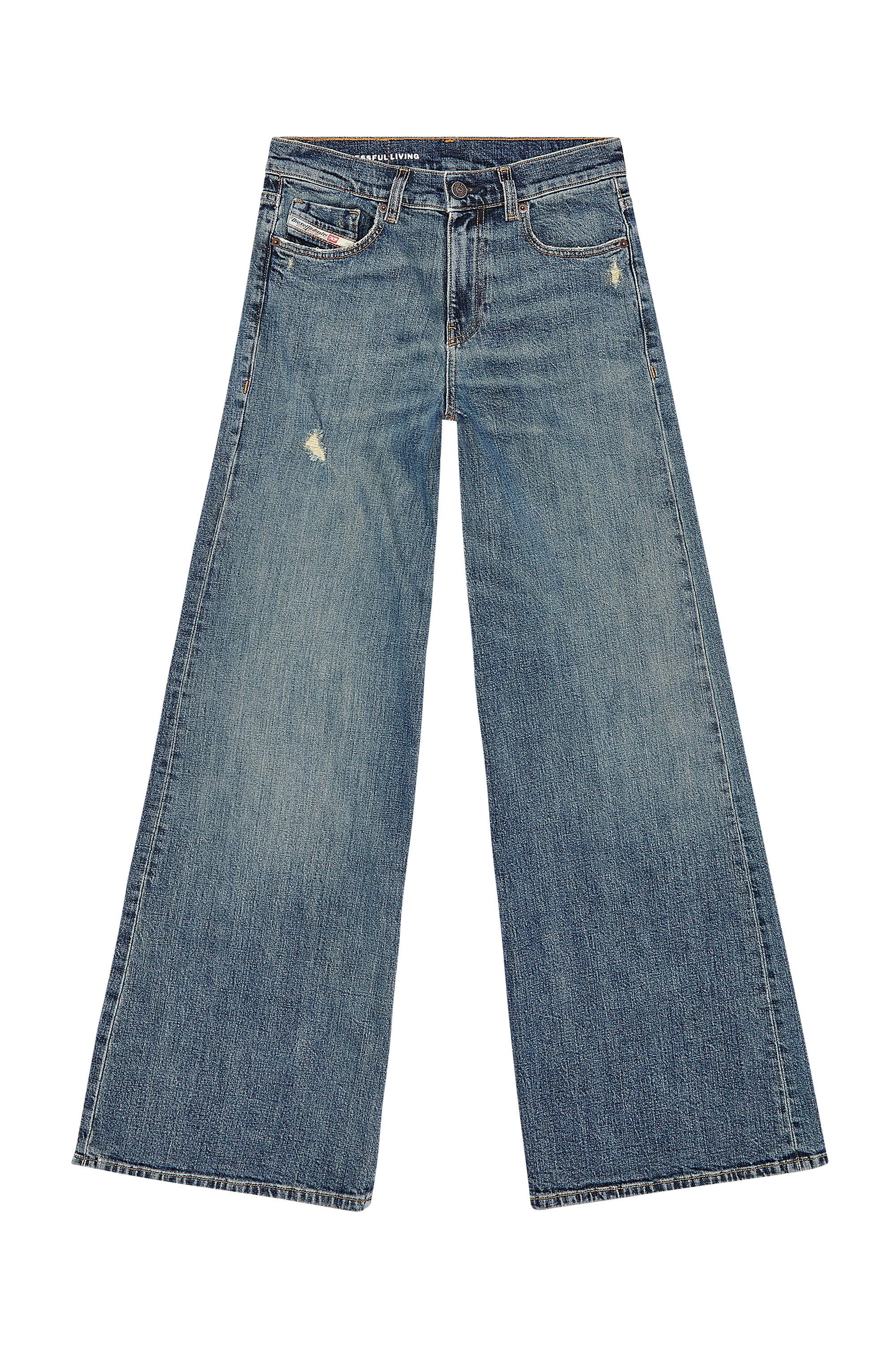Diesel - Female Bootcut and Flare Jeans 1978 D-Akemi 0DQAC, Medium Blue - Image 5